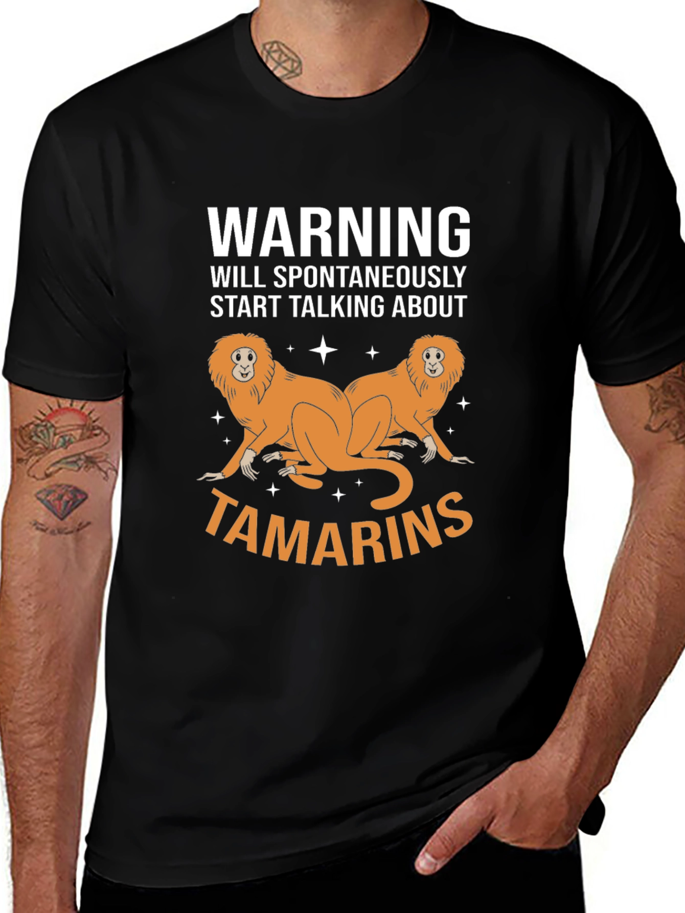 Warning: Tamarin Lover T-Shirt