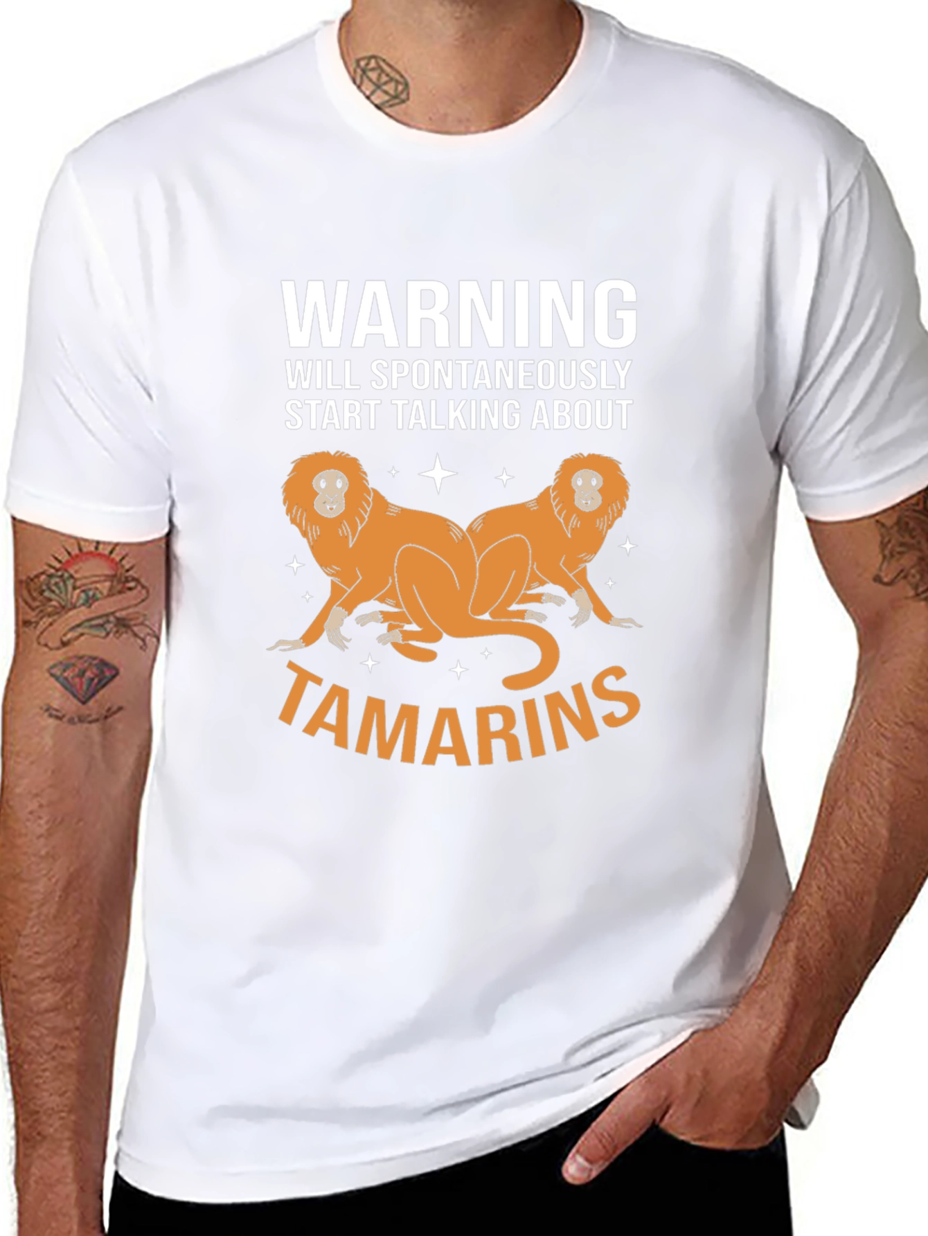 Warning: Tamarin Lover T-Shirt