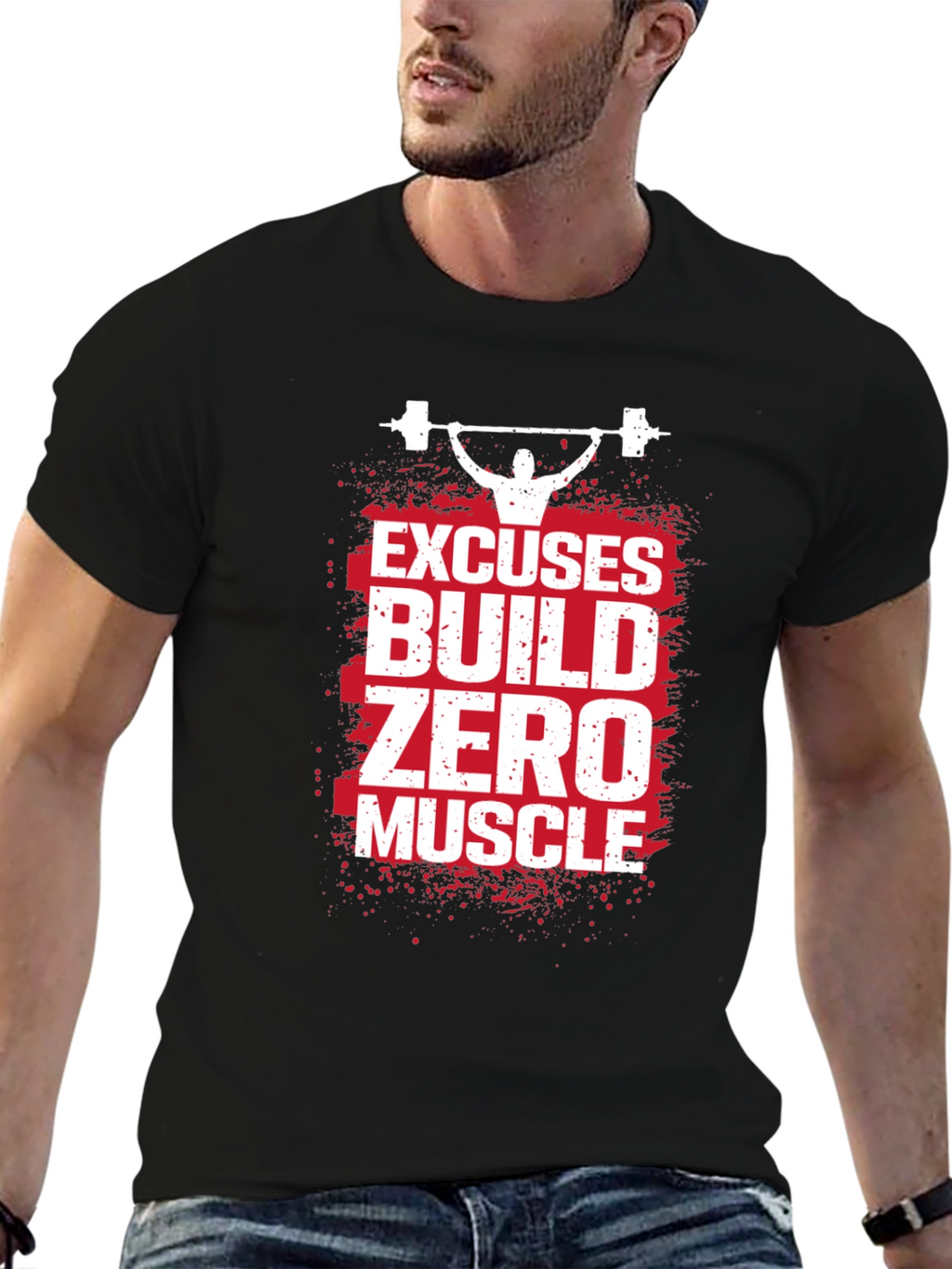 Excuses Build Zero Muscle T-Shirt