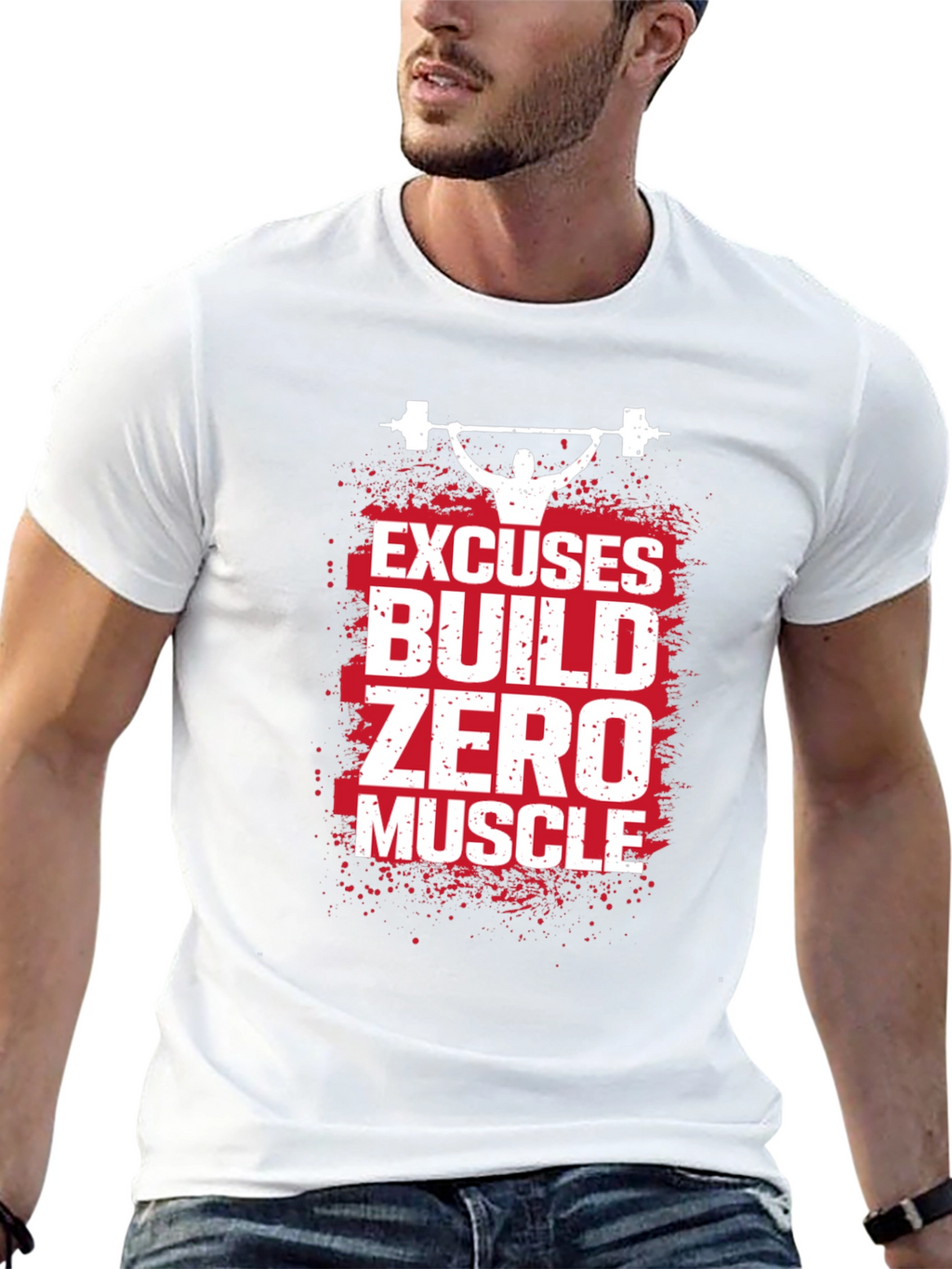 Excuses Build Zero Muscle T-Shirt
