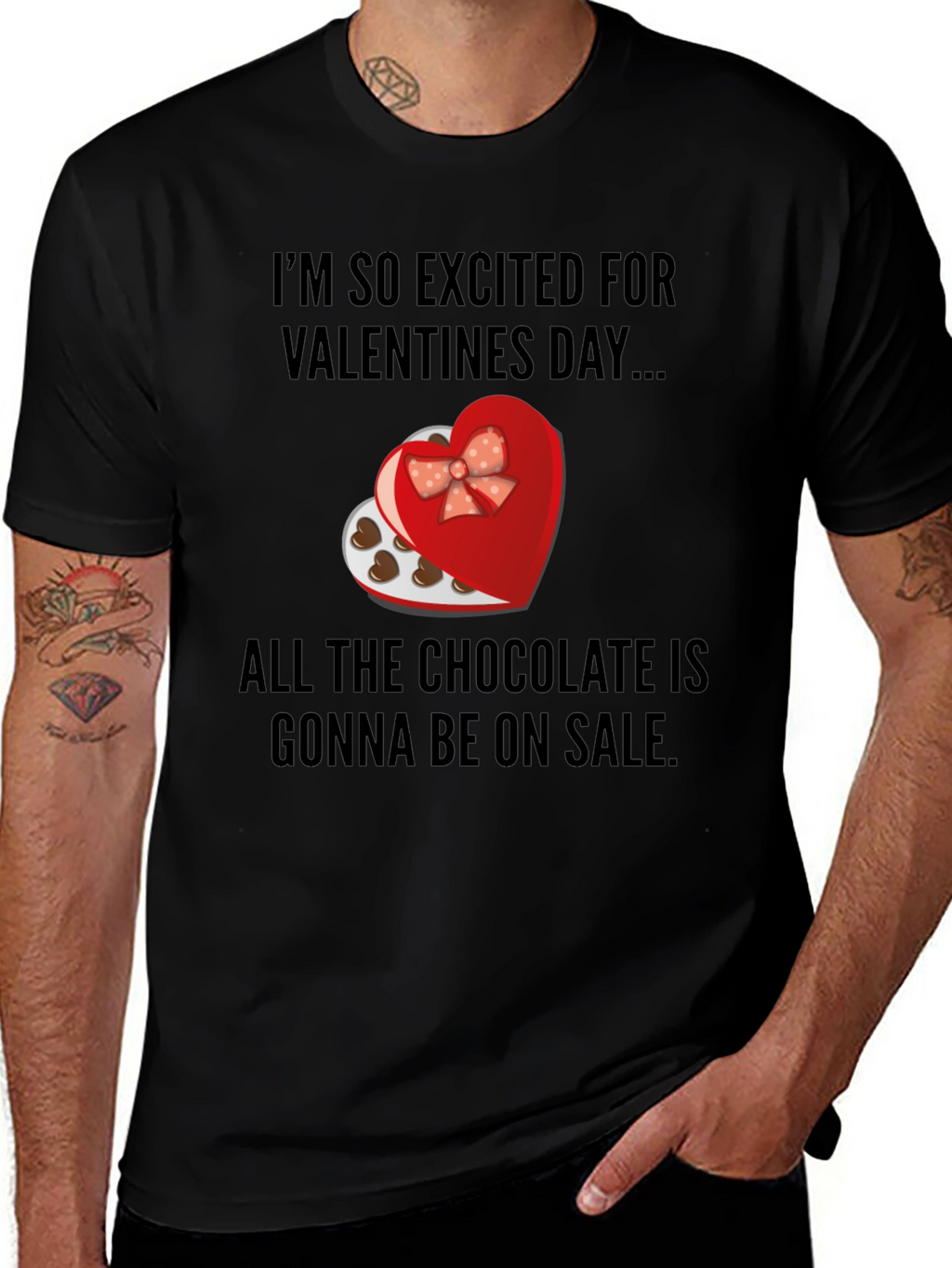 Valentines Day Chocolate Sale T-Shirt