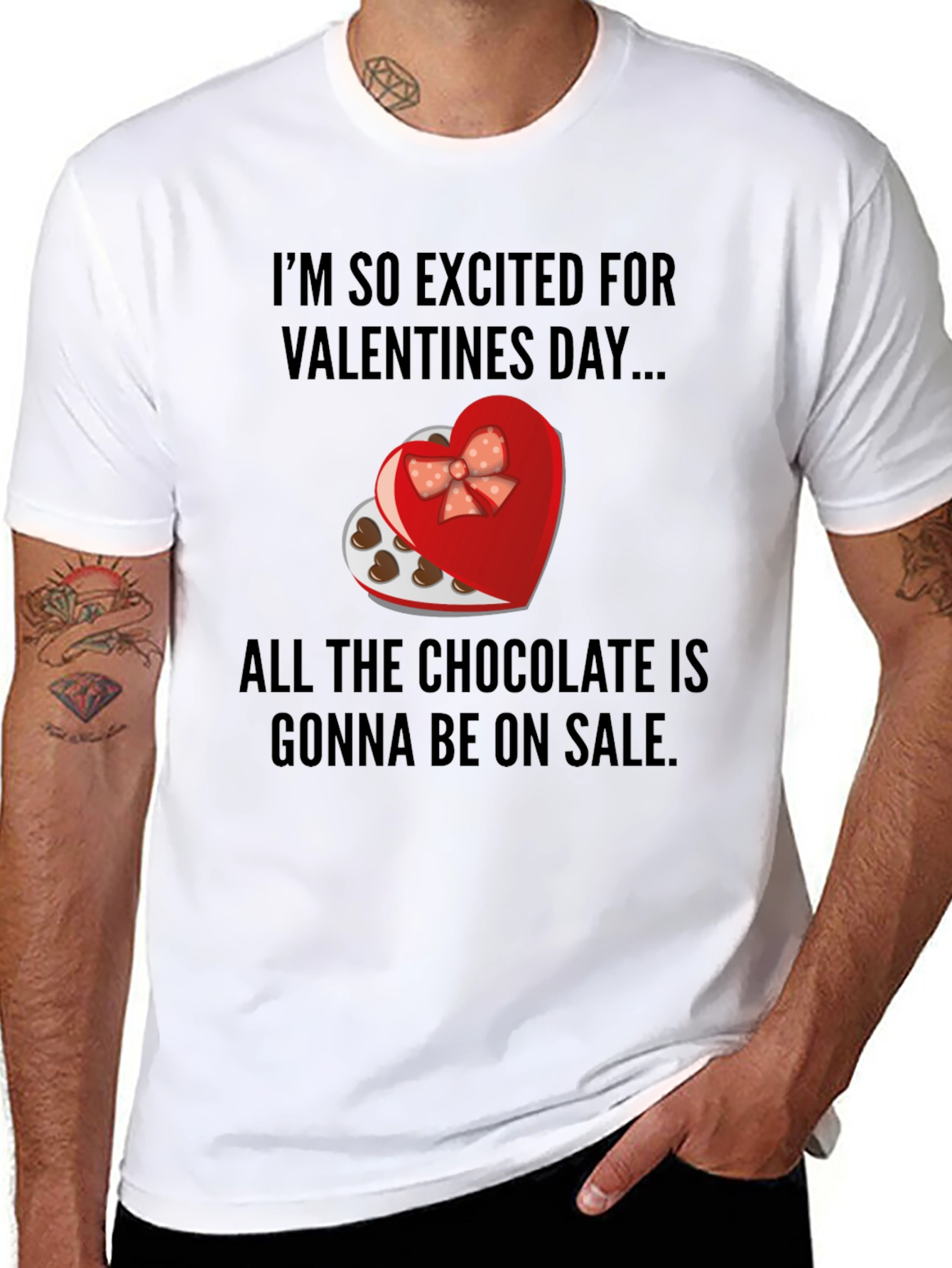 Valentines Day Chocolate Sale T-Shirt