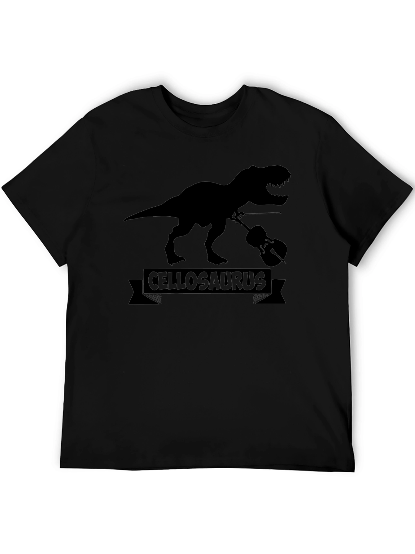 Cellosaurus T-Shirt - Dinosaur Playing Cello!