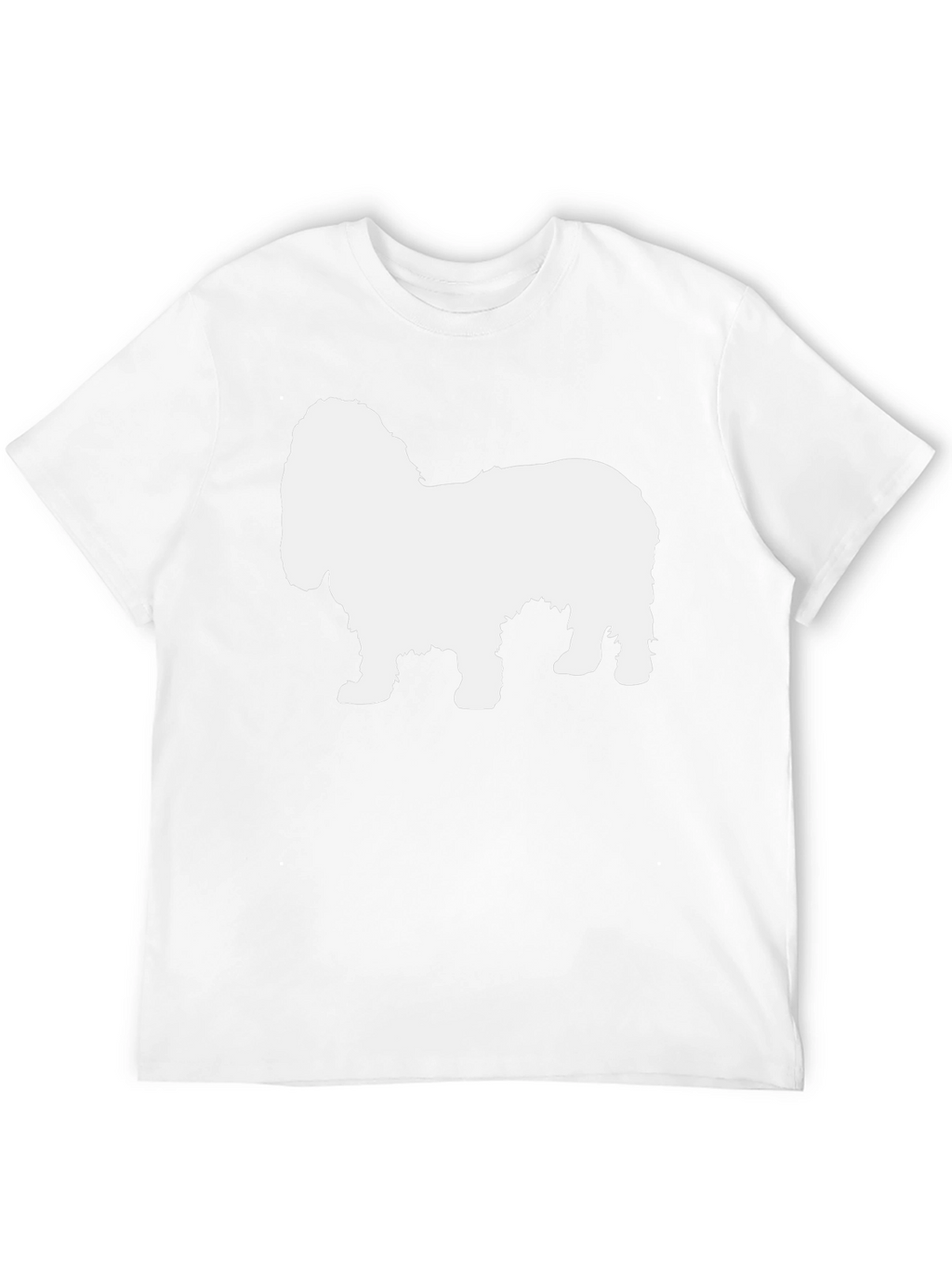 Dog Silhouette Black T-Shirt