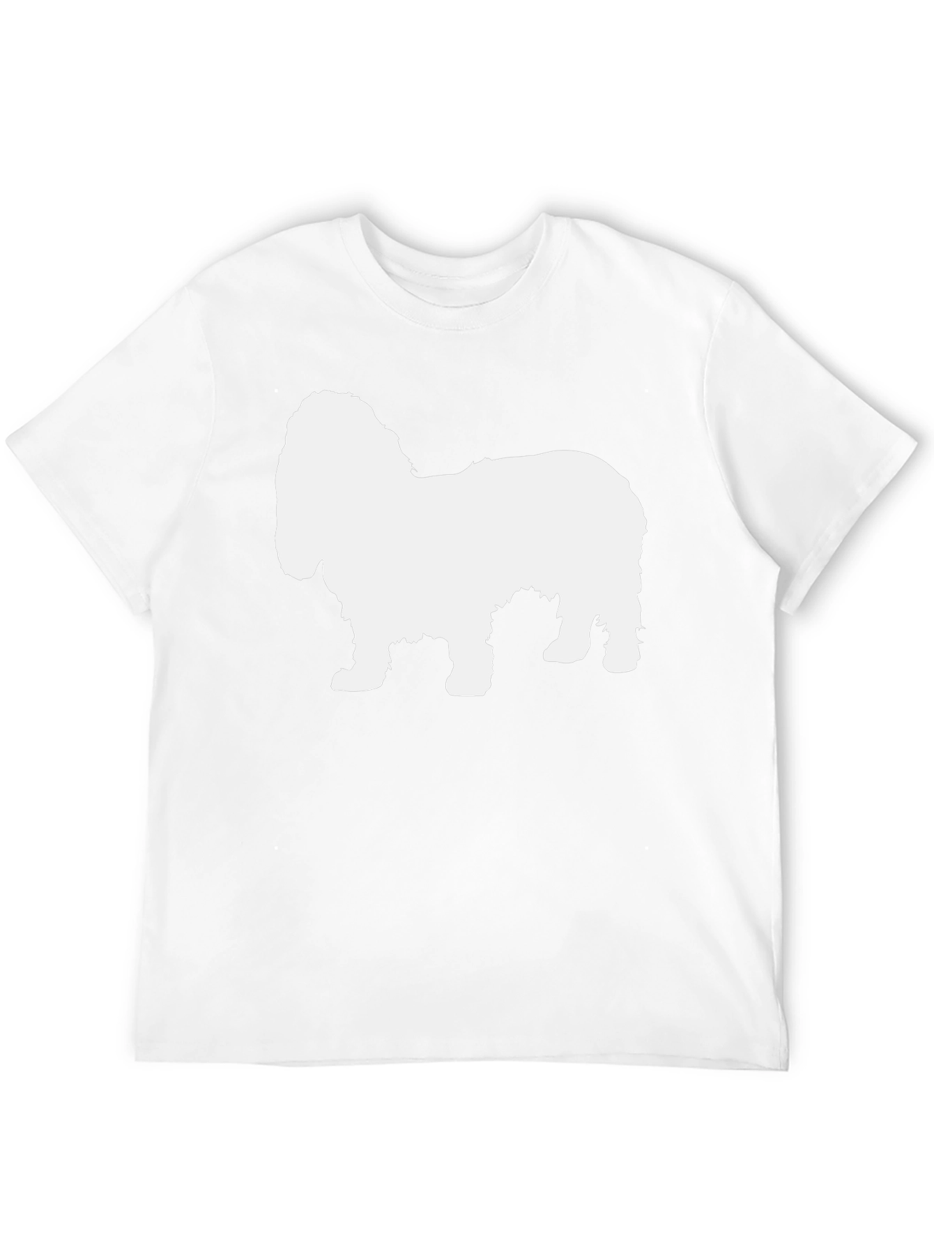 Dog Silhouette Black T-Shirt