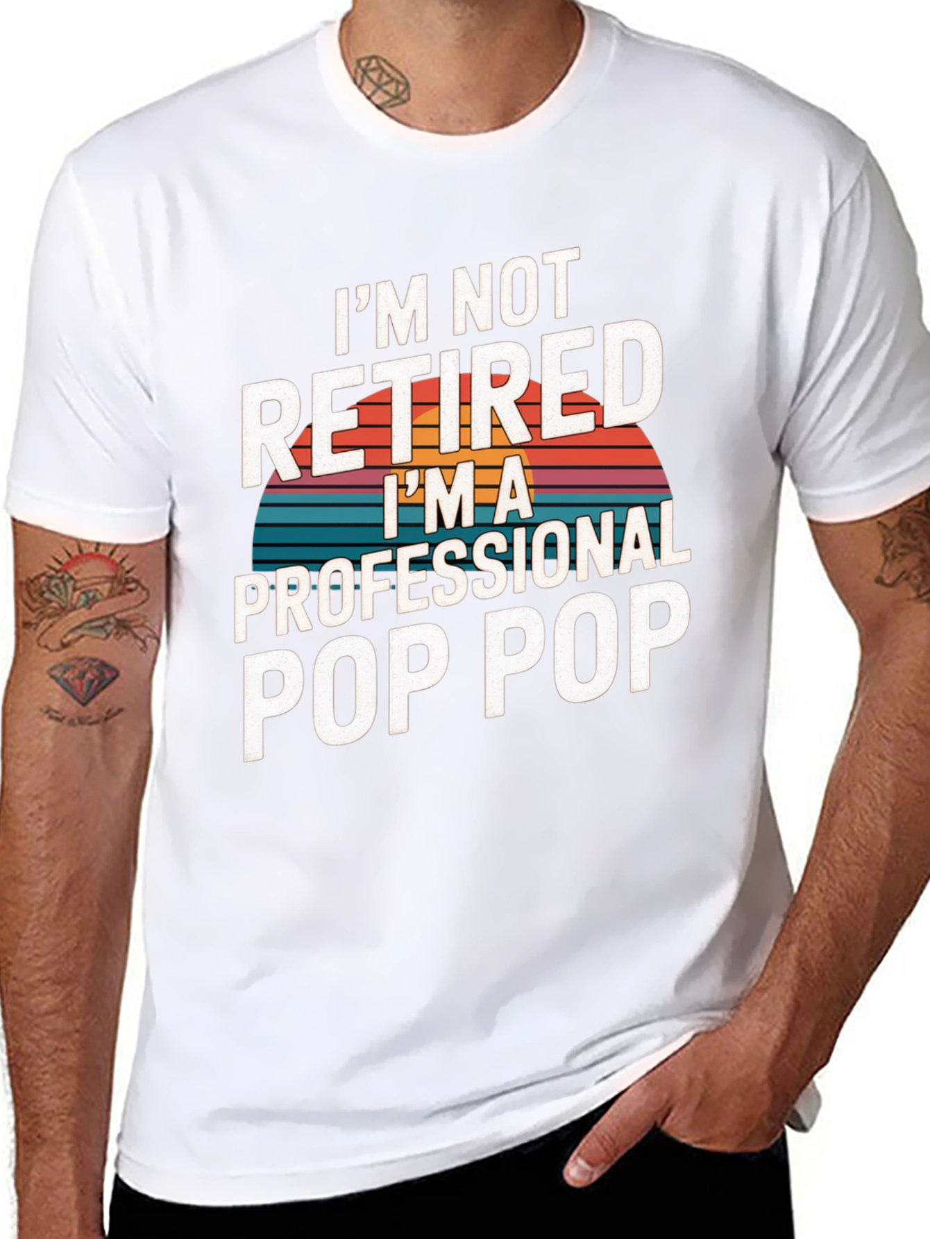 Professional Pop Pop T-Shirt - Retirement Gift