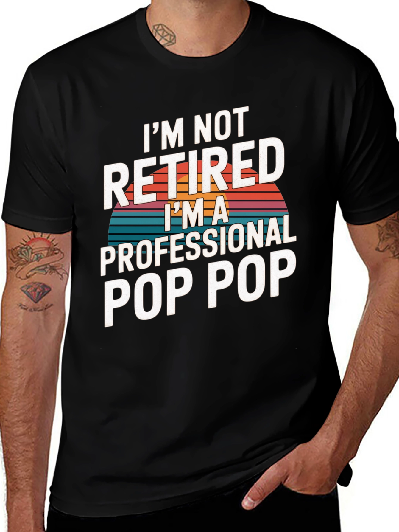 Professional Pop Pop T-Shirt - Retirement Gift