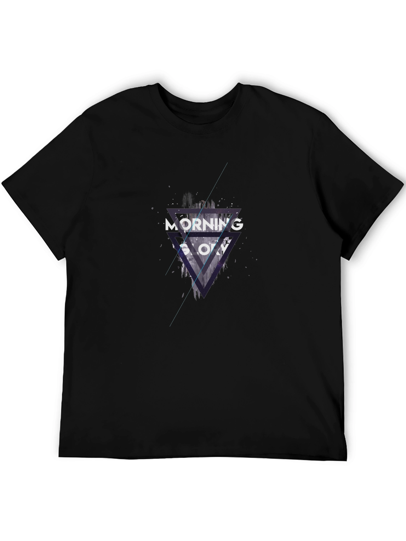 Modern Graphic T-Shirt - Morning Glow Design