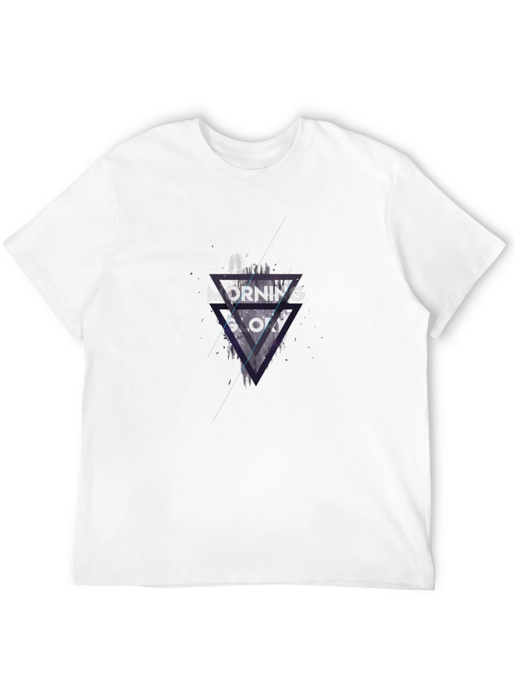 Modern Graphic T-Shirt - Morning Glow Design