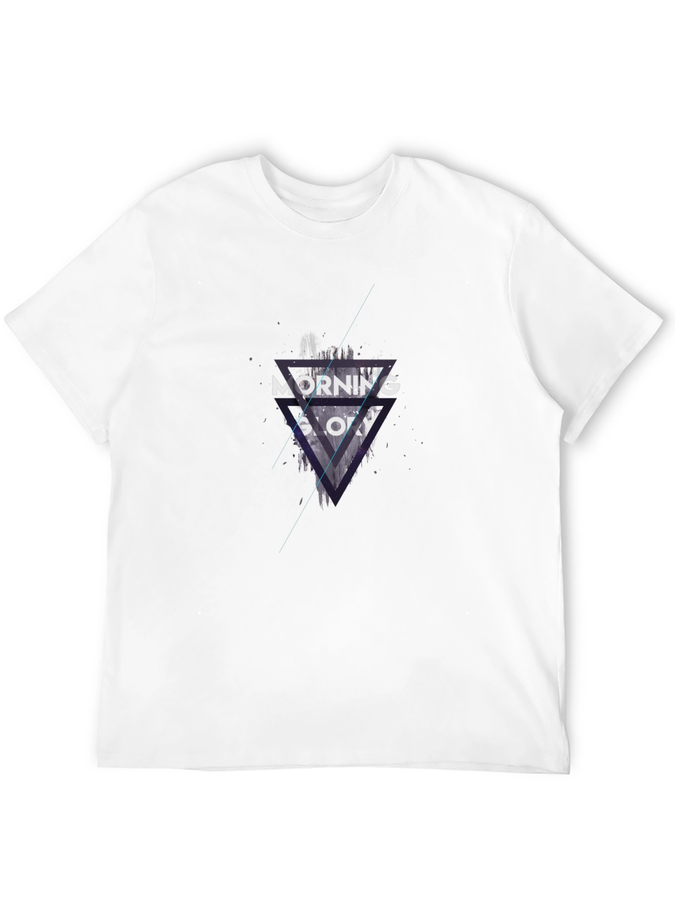 Modern Graphic T-Shirt - Morning Glow Design