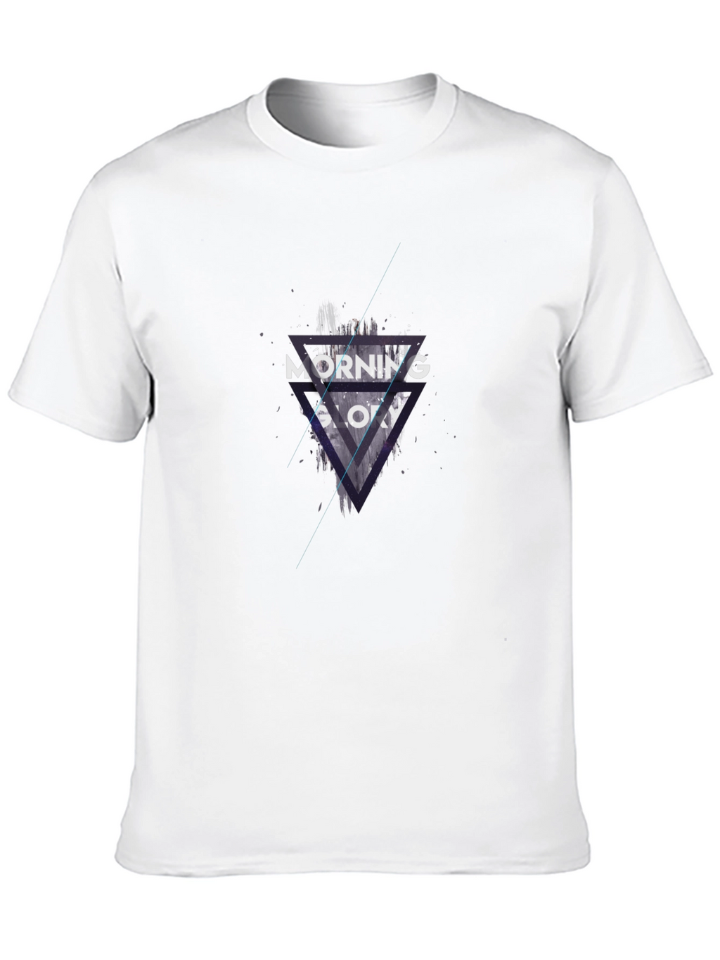 Modern Graphic T-Shirt - Morning Glow Design