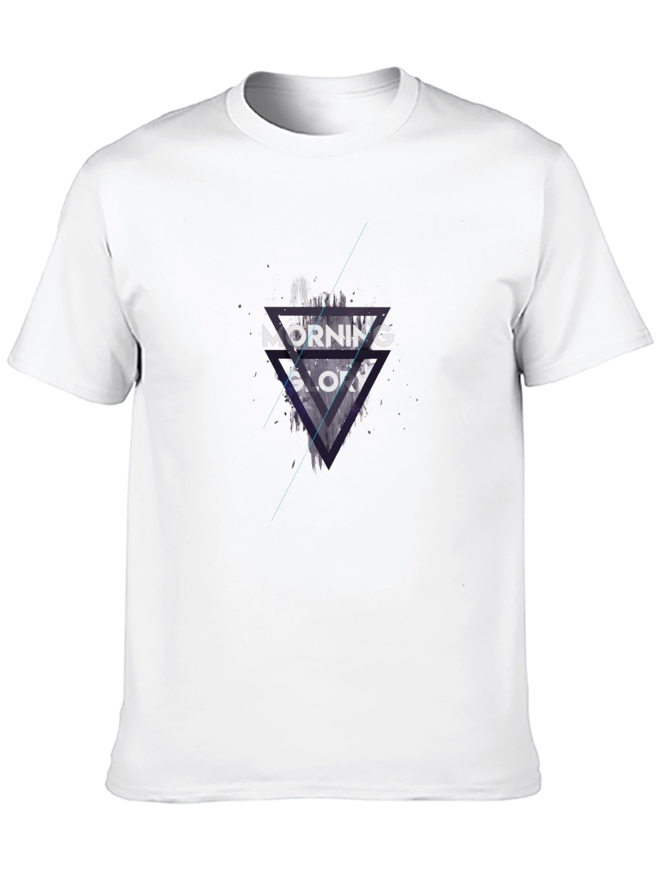 Modern Graphic T-Shirt - Morning Glow Design