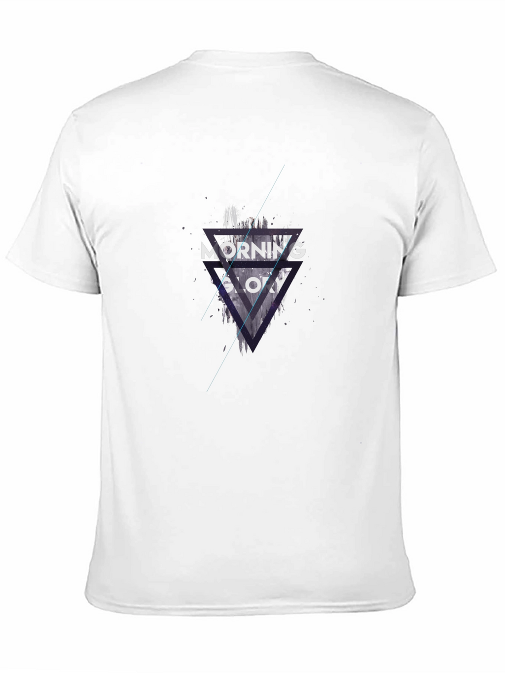 Modern Graphic T-Shirt - Morning Glow Design