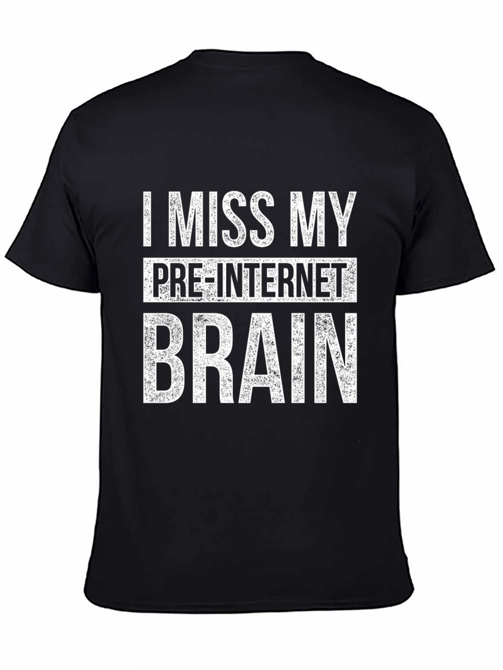 I Miss My Pre-Internet Brain Graphic Tee