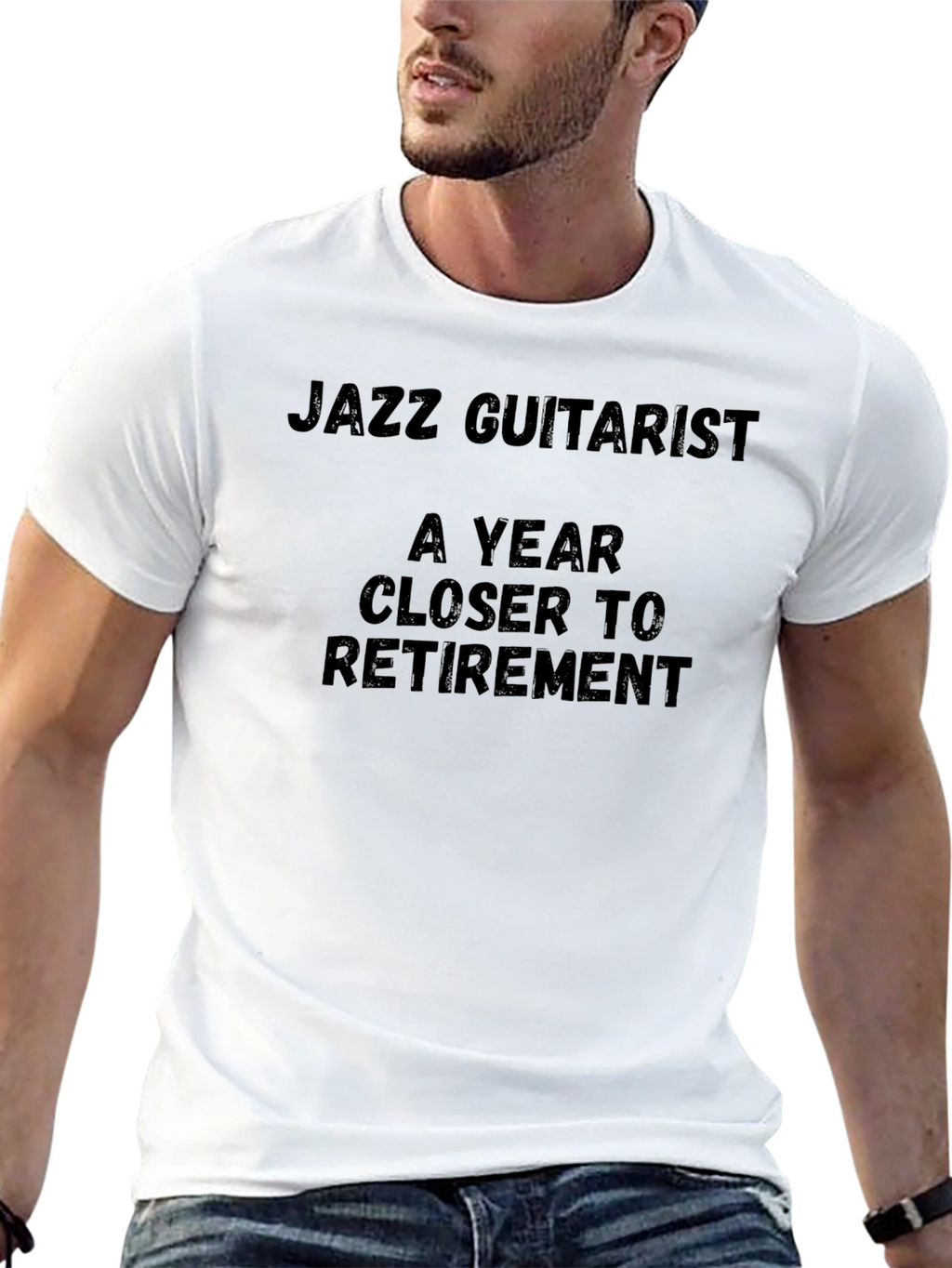 Jazz Guitarist Retirement T-Shirt