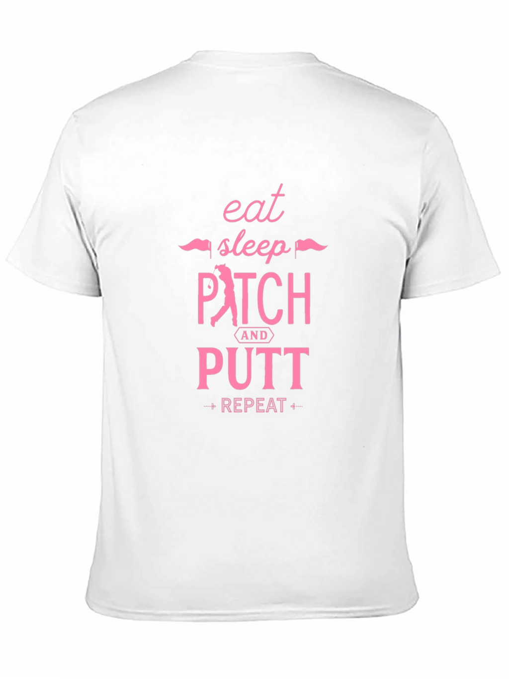 Eat Sleep Pitch & Putt Repeat Graphic Tee