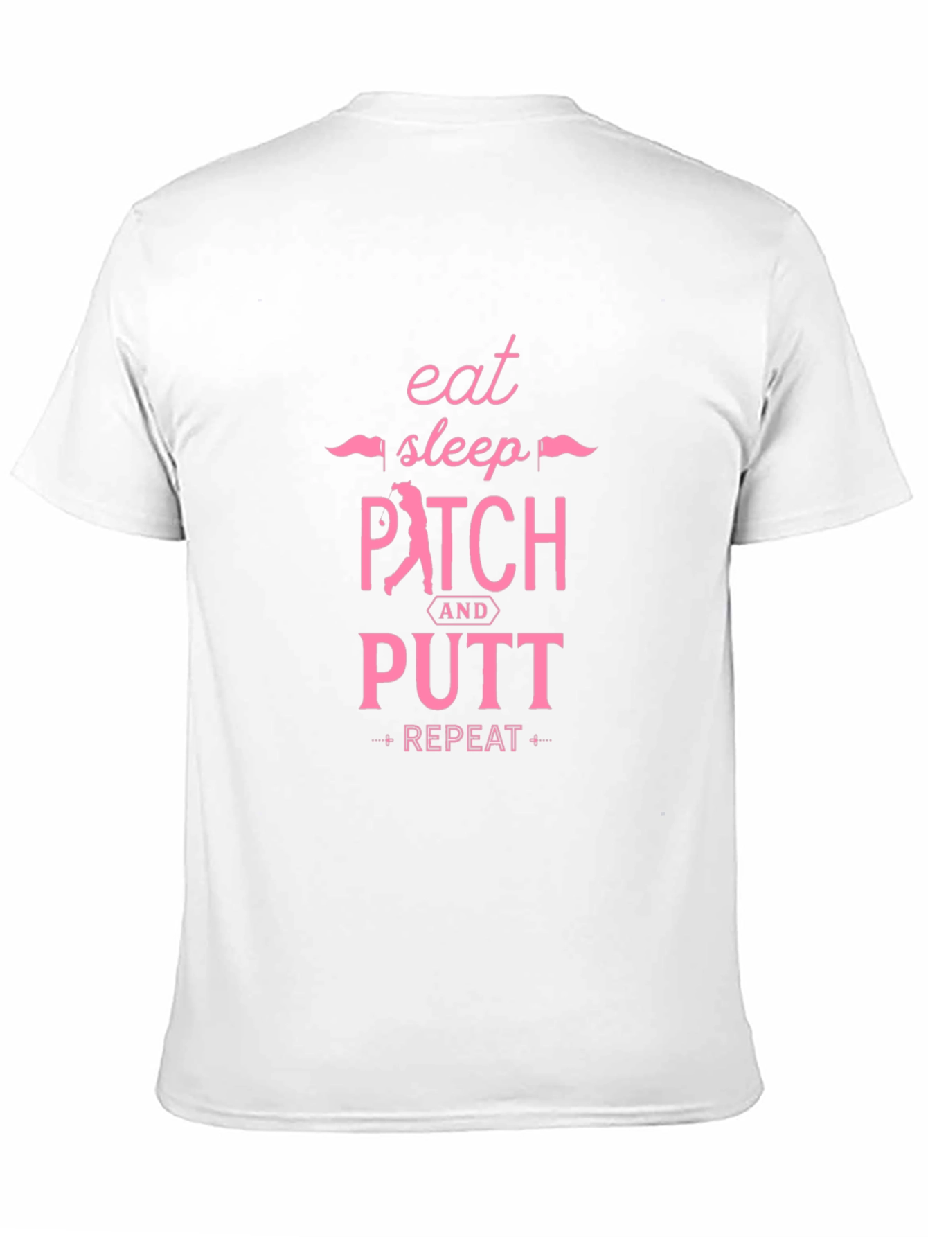 Eat Sleep Pitch & Putt Repeat Graphic Tee