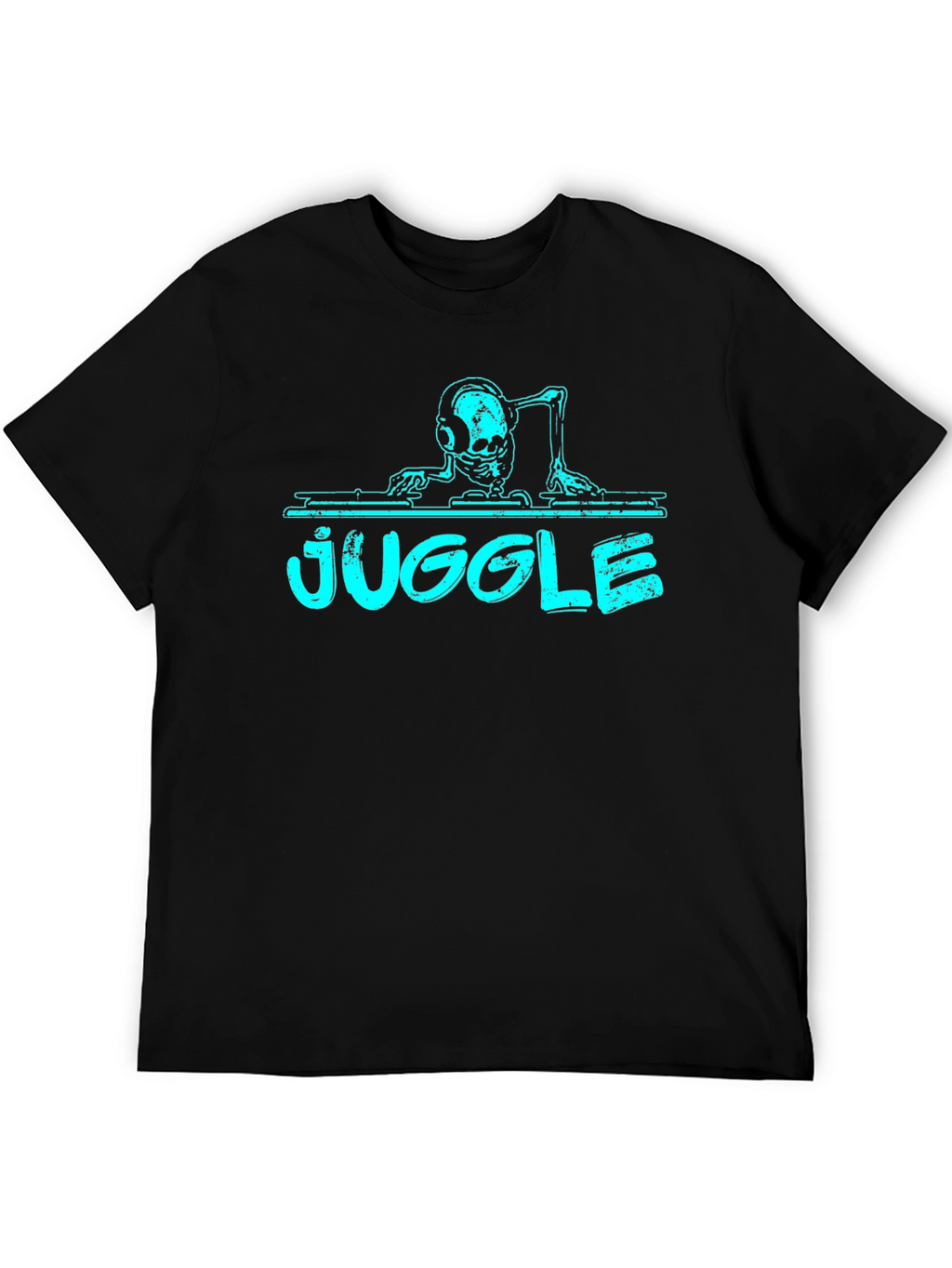 DJ Skeleton Juggle T-Shirt