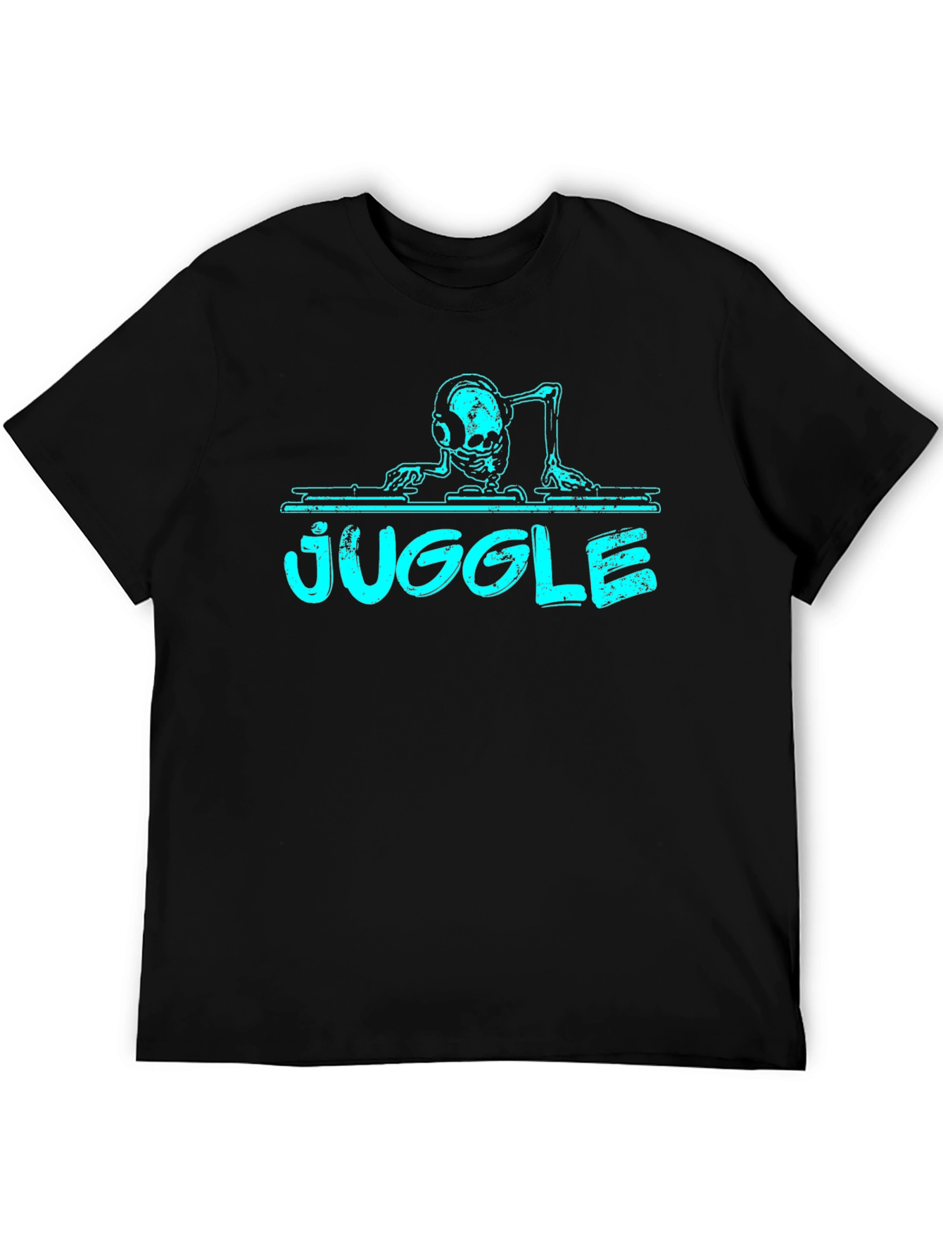DJ Skeleton Juggle T-Shirt