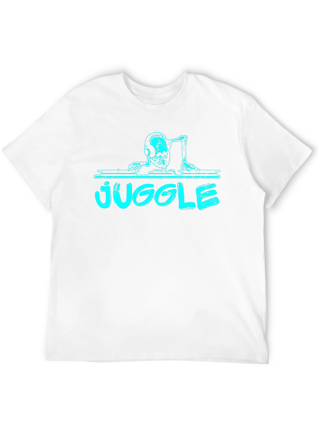 DJ Skeleton Juggle T-Shirt