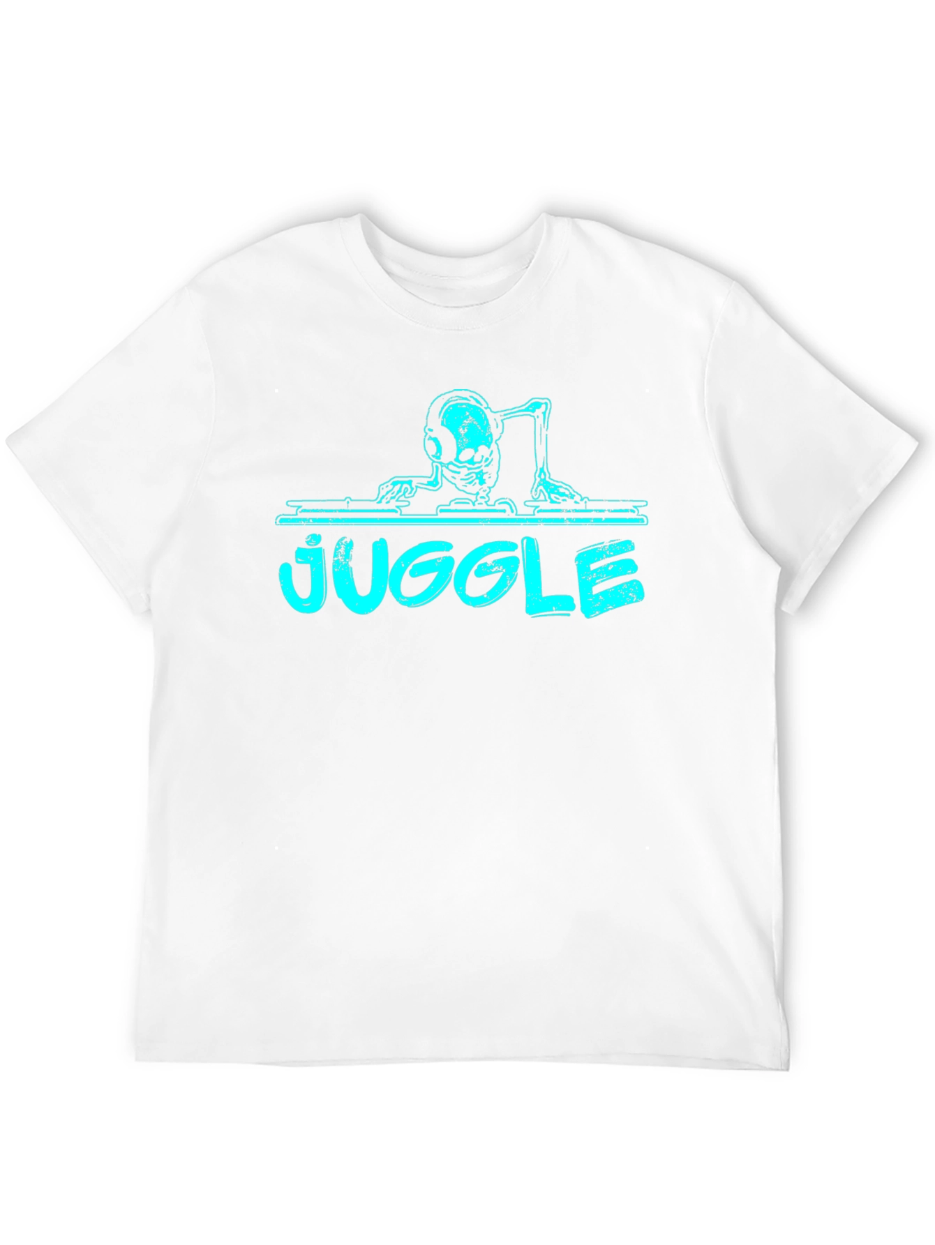 DJ Skeleton Juggle T-Shirt