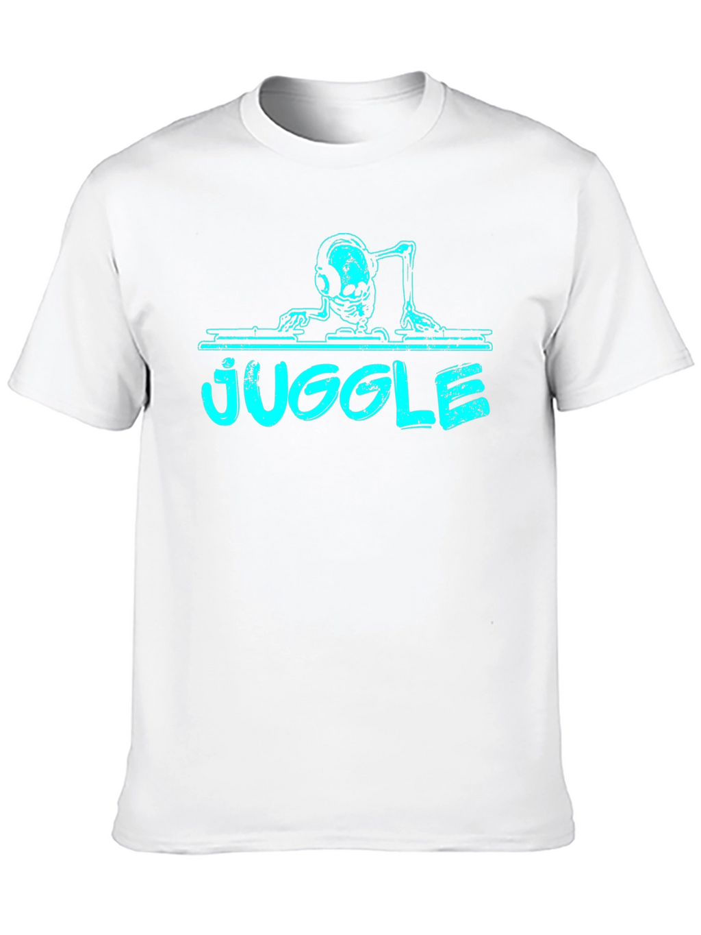 DJ Skeleton Juggle T-Shirt