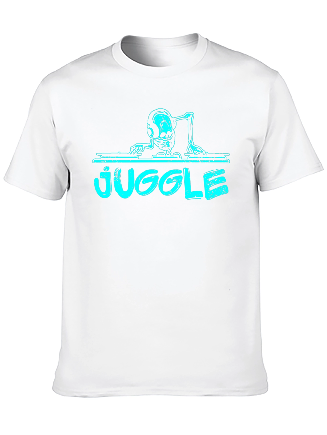 DJ Skeleton Juggle T-Shirt