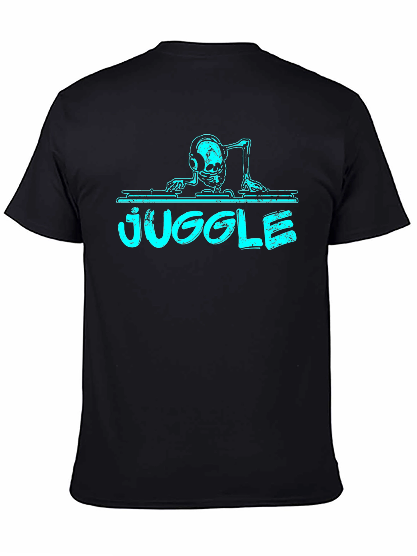 DJ Skeleton Juggle T-Shirt