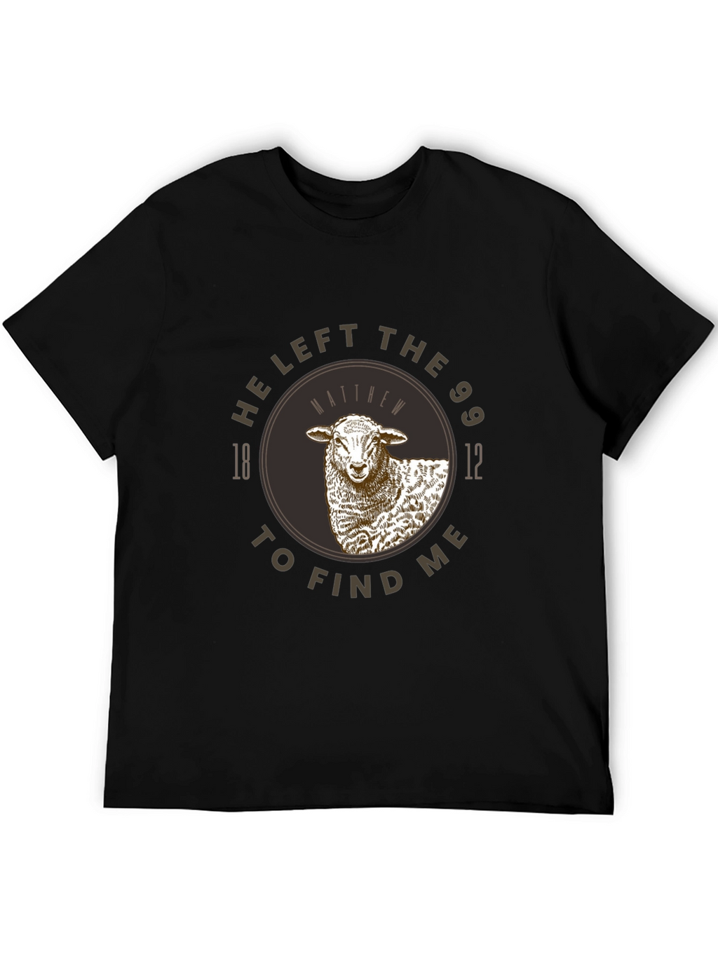 He Left the 99 Sheep Graphic T-Shirt
