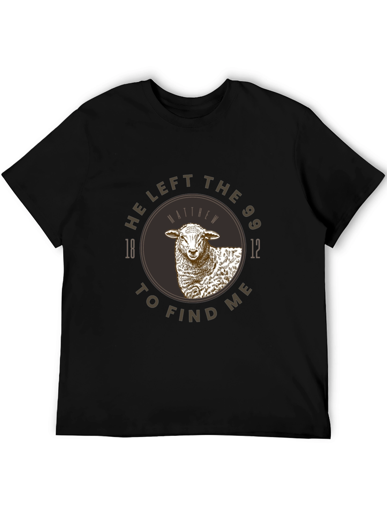He Left the 99 Sheep Graphic T-Shirt