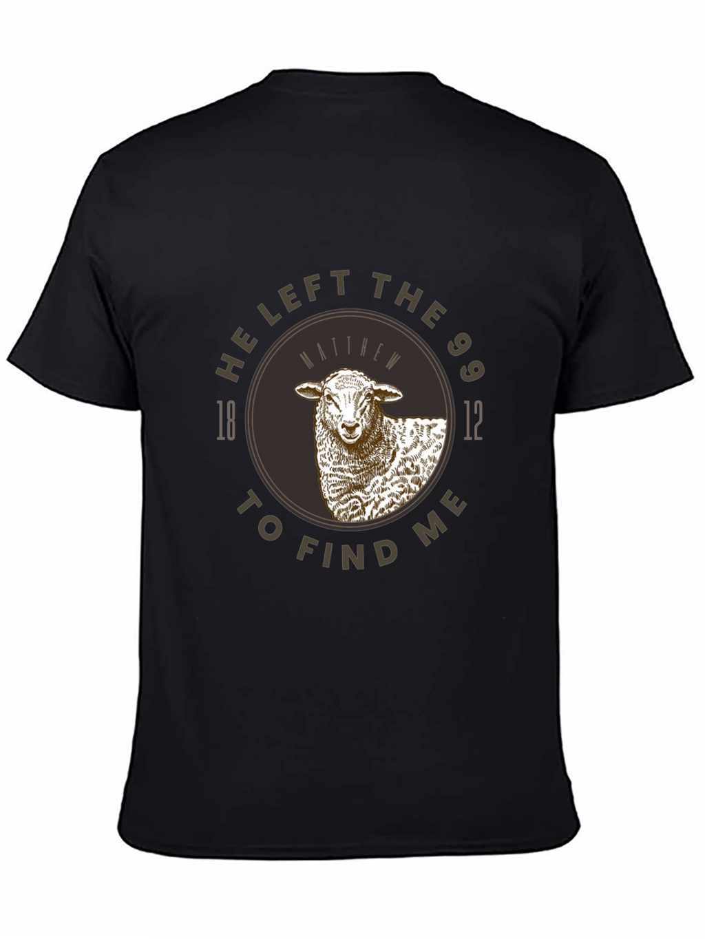 He Left the 99 Sheep Graphic T-Shirt