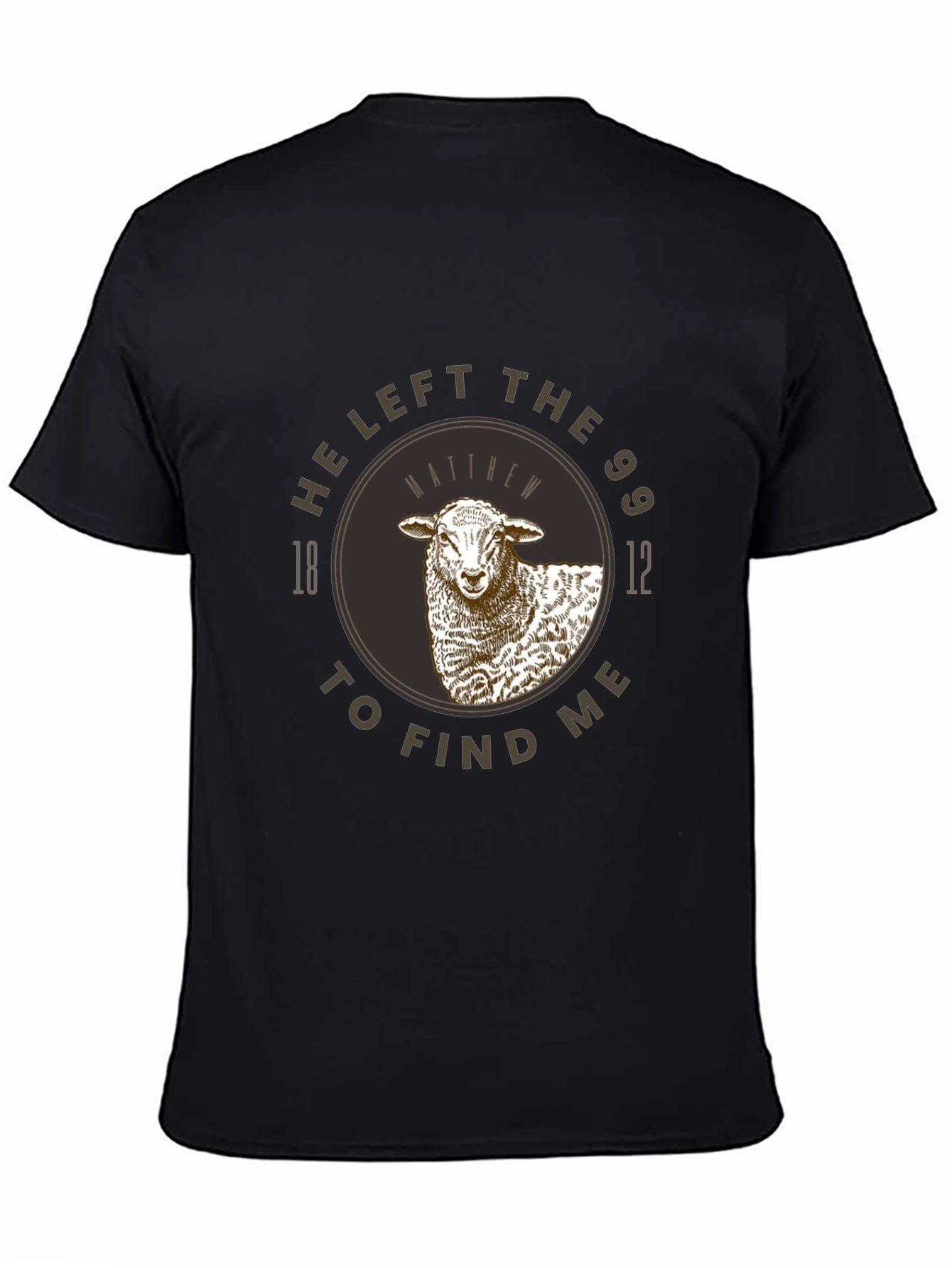 He Left the 99 Sheep Graphic T-Shirt