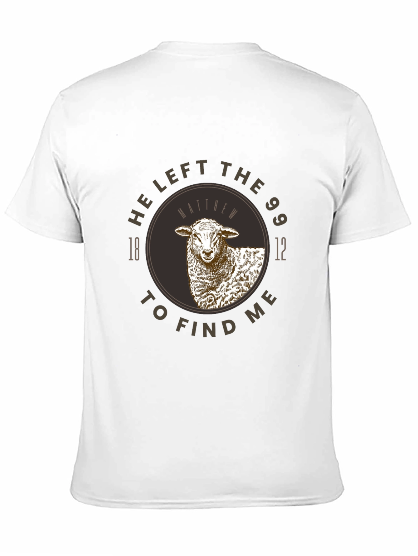 He Left the 99 Sheep Graphic T-Shirt