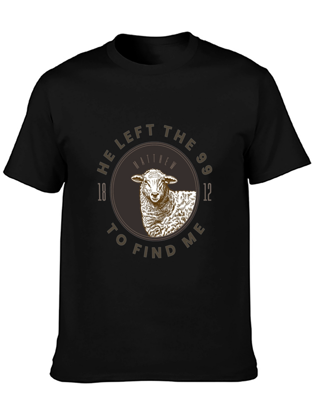 He Left the 99 Sheep Graphic T-Shirt
