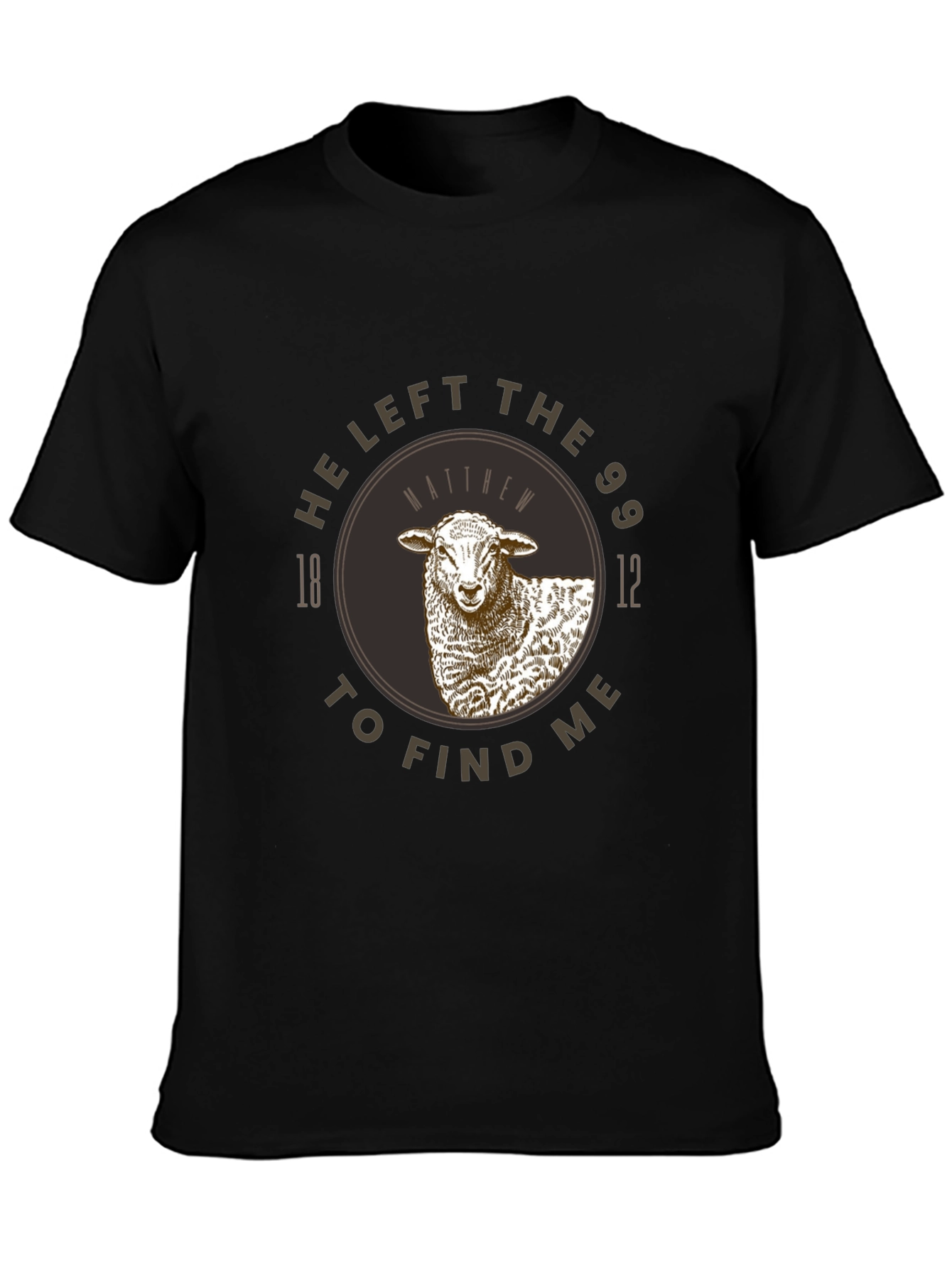 He Left the 99 Sheep Graphic T-Shirt