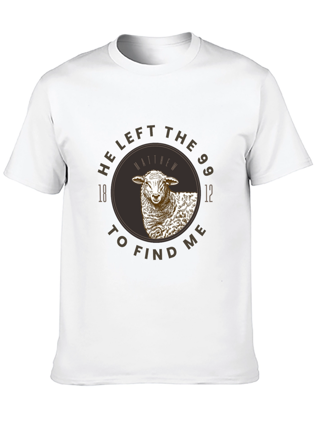 He Left the 99 Sheep Graphic T-Shirt