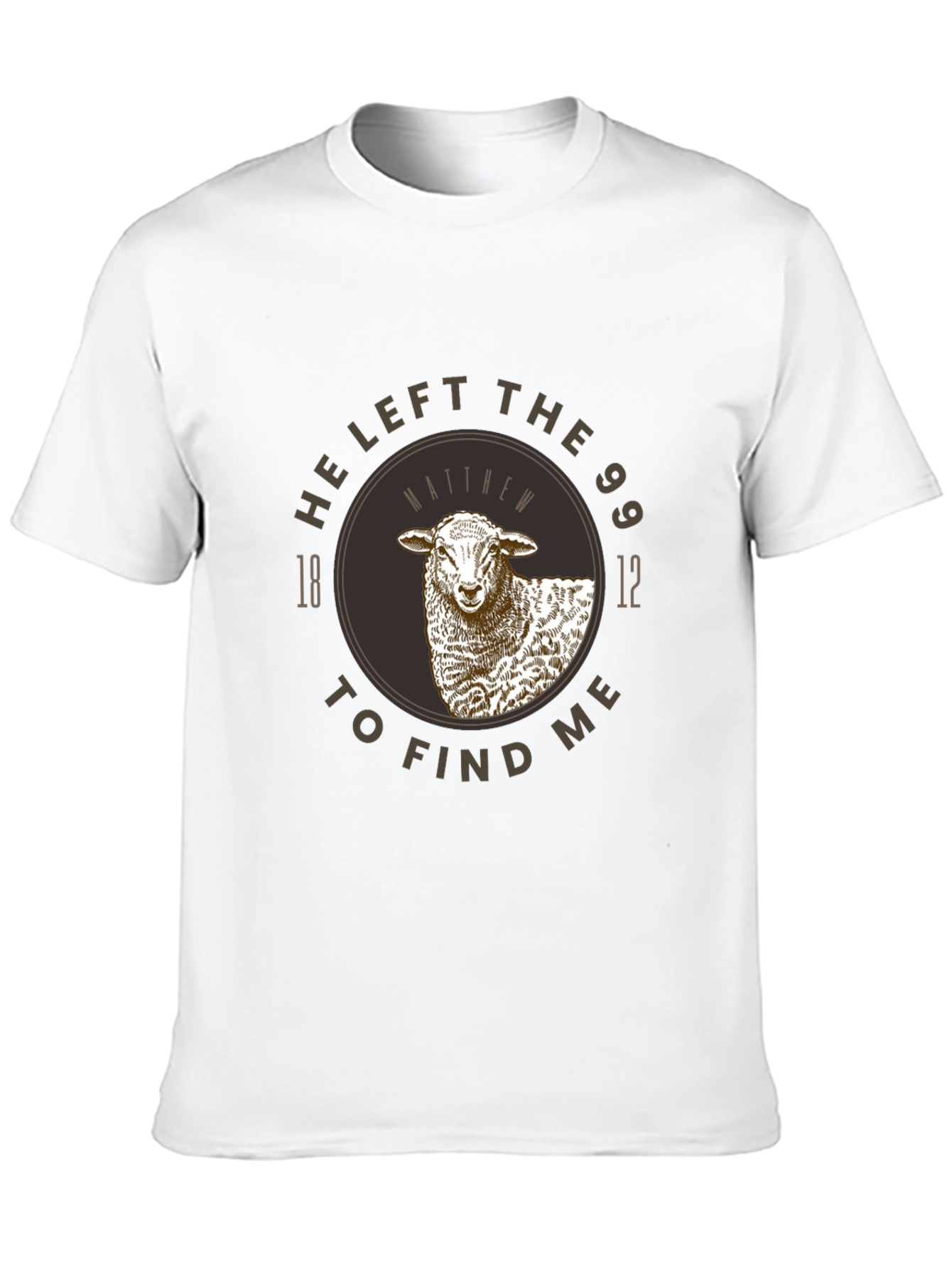 He Left the 99 Sheep Graphic T-Shirt