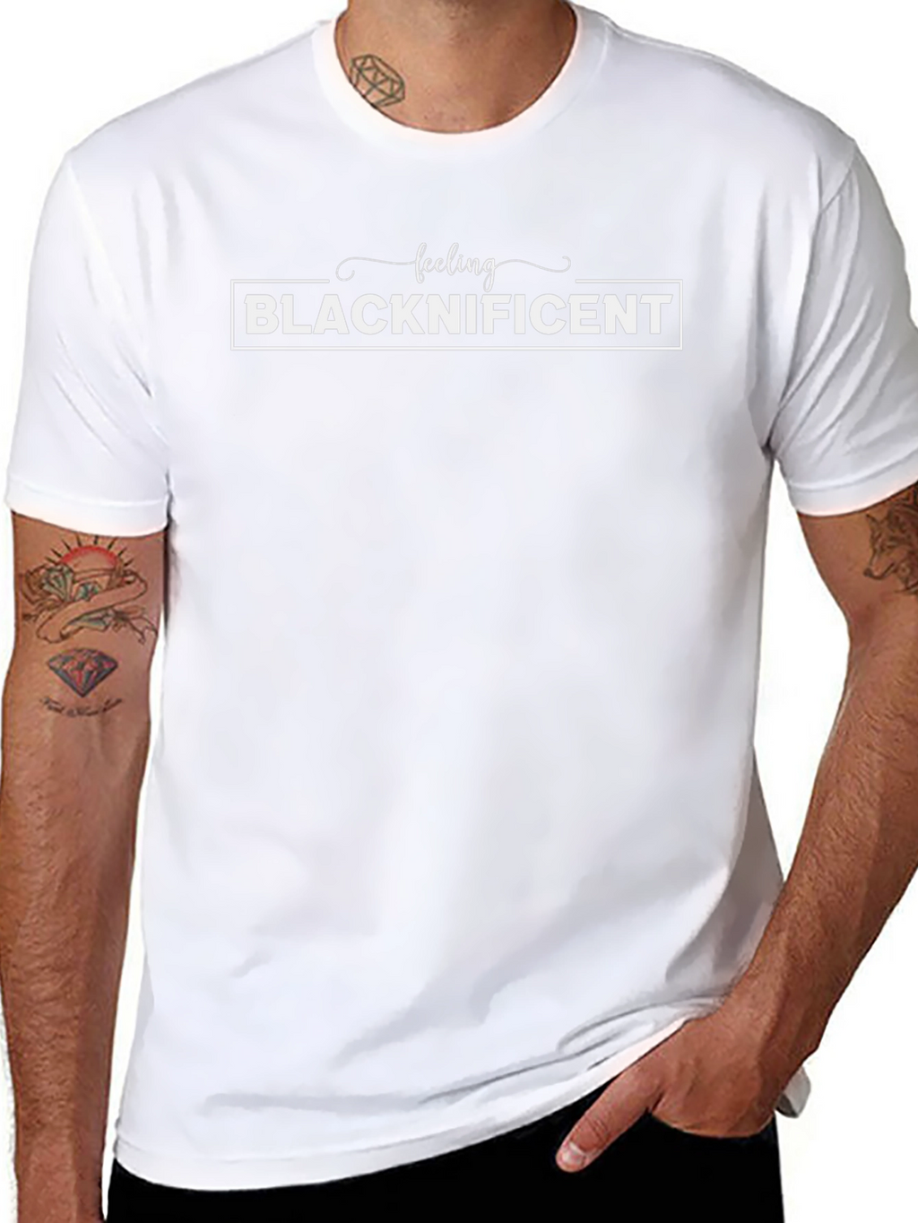 Blacknificent Graphic Tee - Bold Statement Shirt