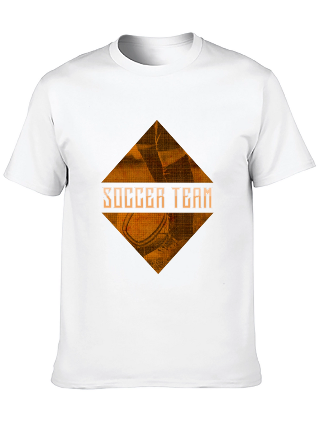 Soccer Team Graphic Tee - Black
