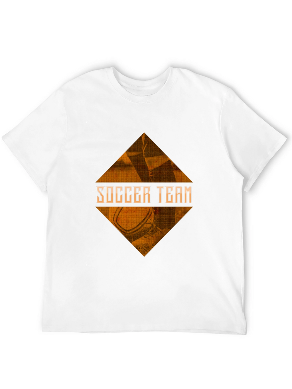 Soccer Team Graphic Tee - Black
