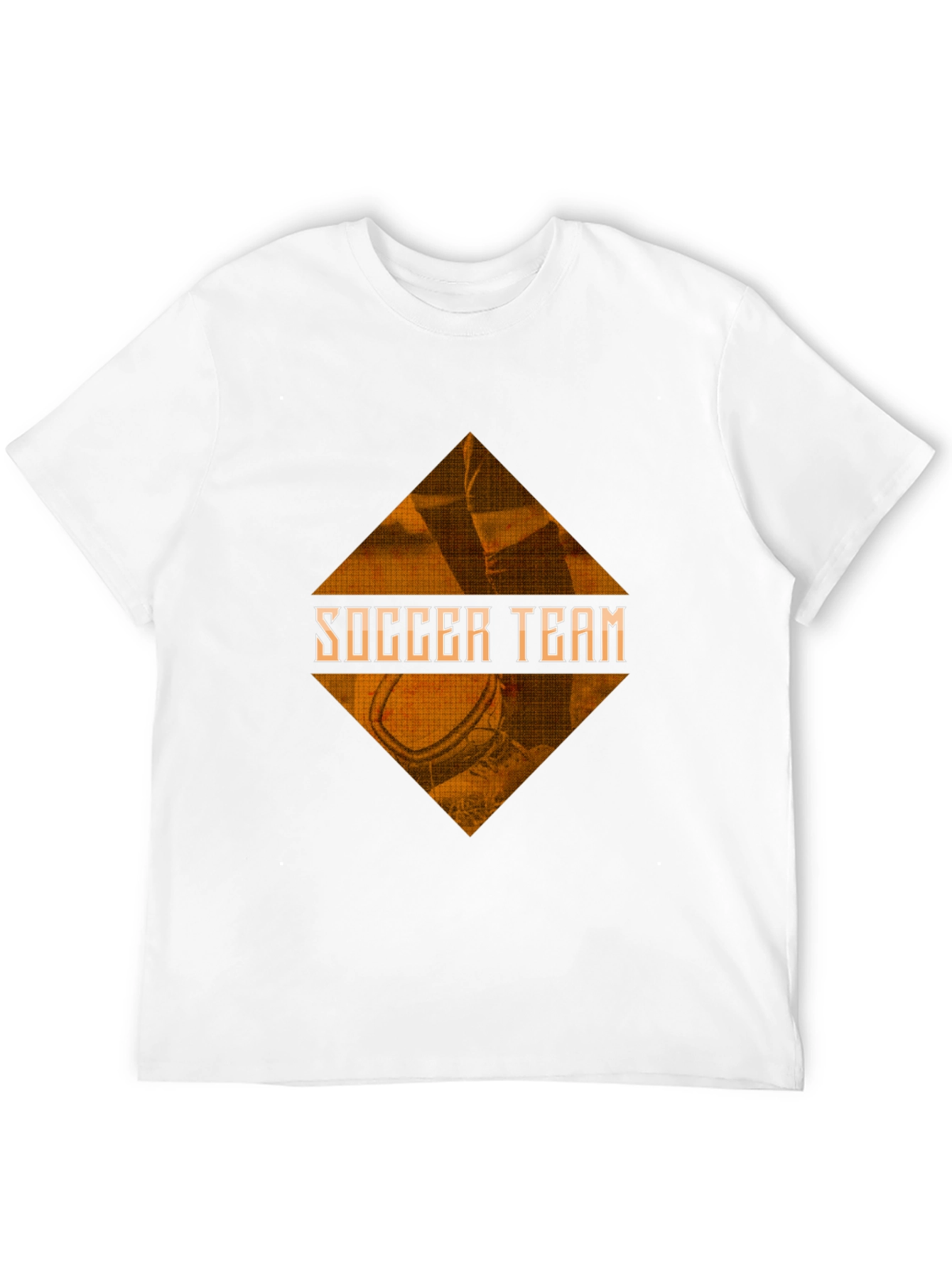 Soccer Team Graphic Tee - Black