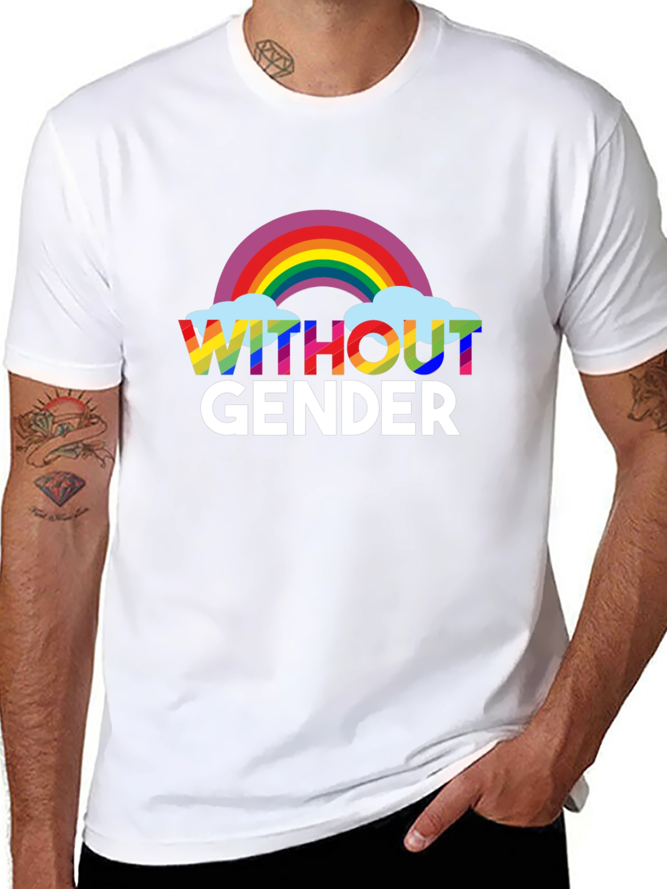 Without Gender Rainbow Pride T-Shirt