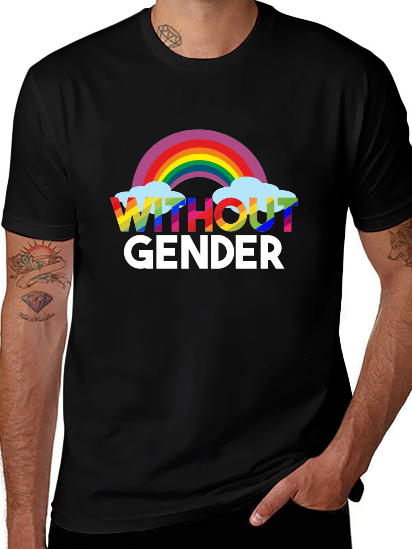 Without Gender Rainbow Pride T-Shirt