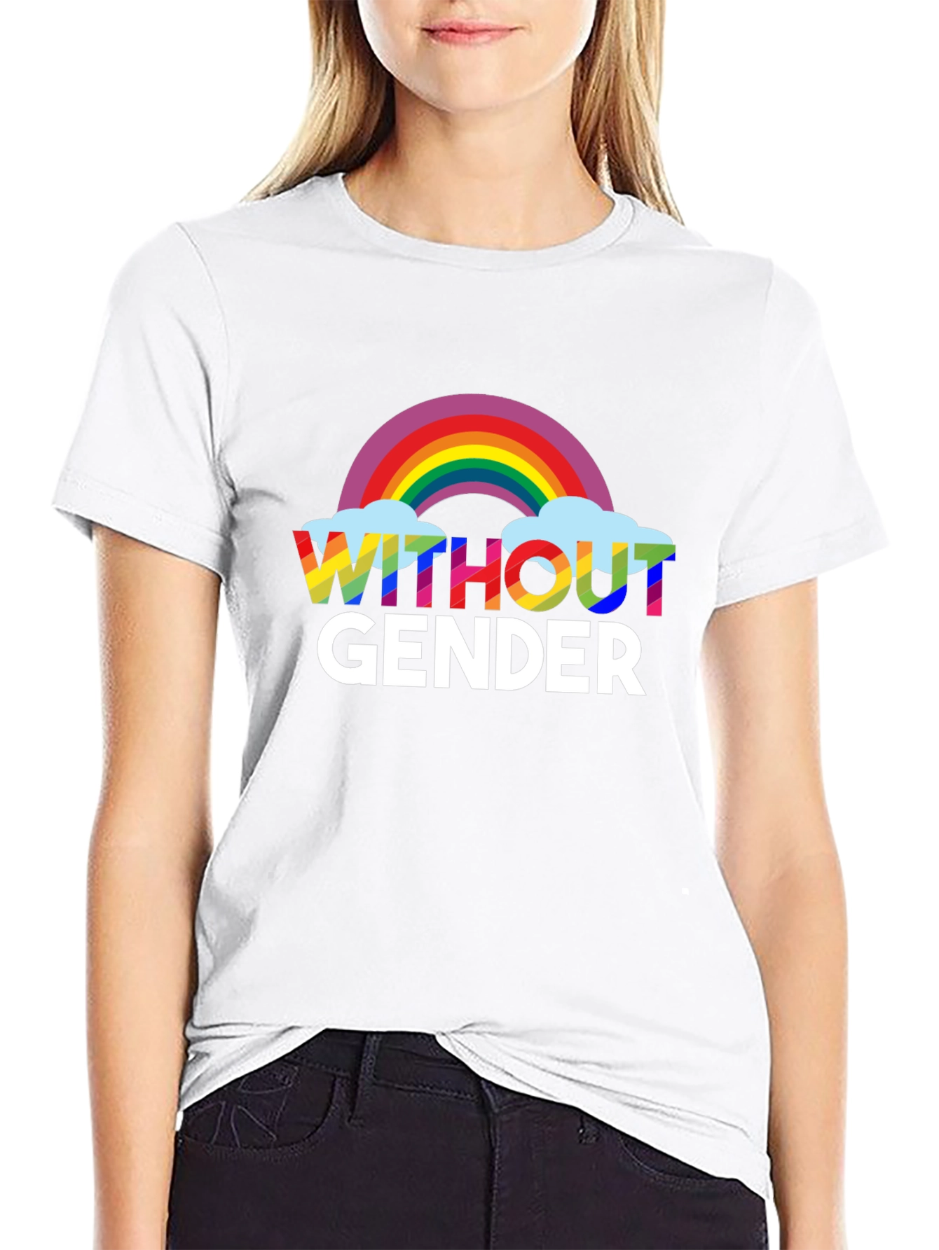 Without Gender Rainbow Pride T-Shirt