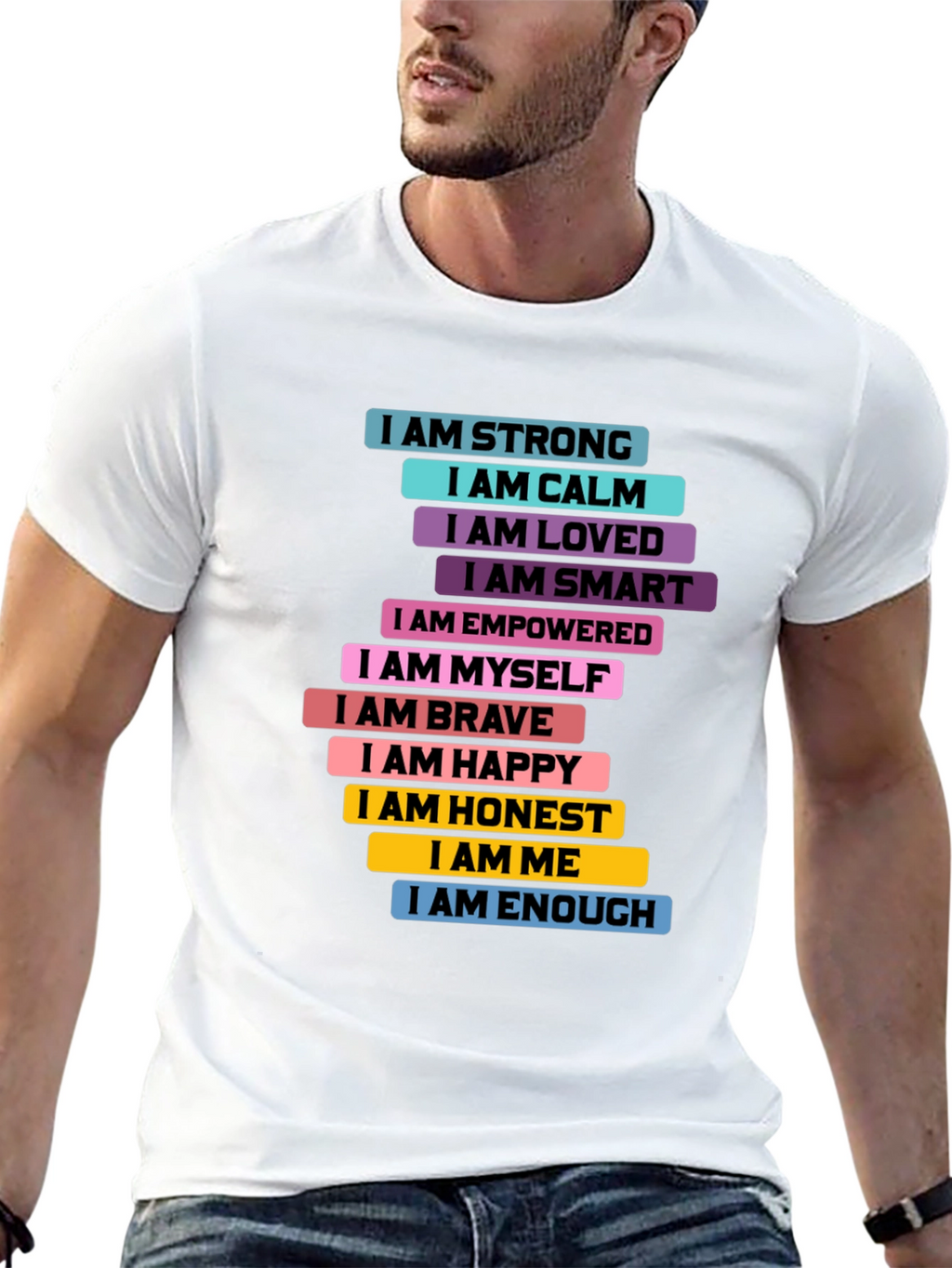Inspirational I AM T-Shirt - Positive Affirmations