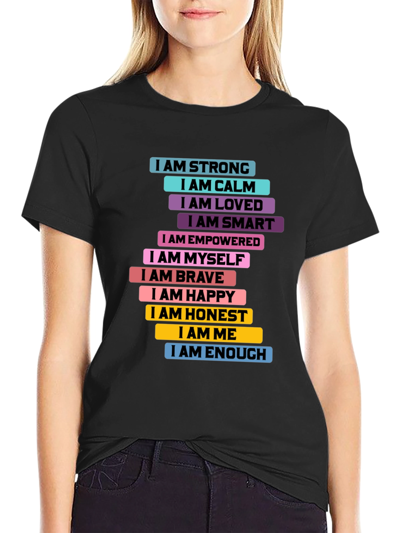 Inspirational I AM T-Shirt - Positive Affirmations