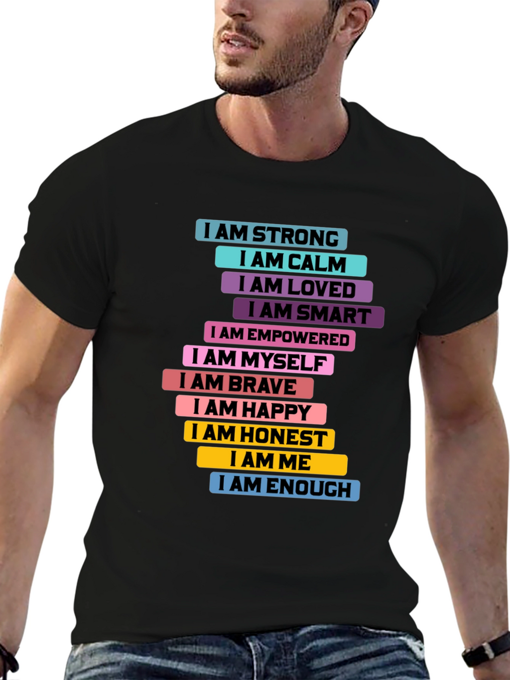 Inspirational I AM T-Shirt - Positive Affirmations