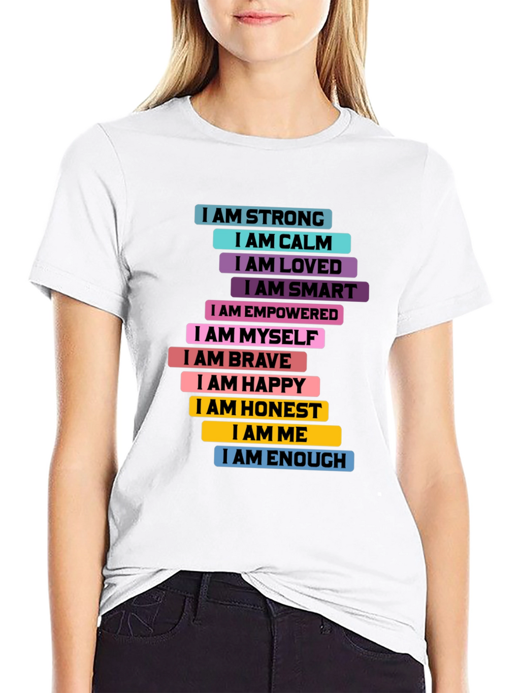 Inspirational I AM T-Shirt - Positive Affirmations