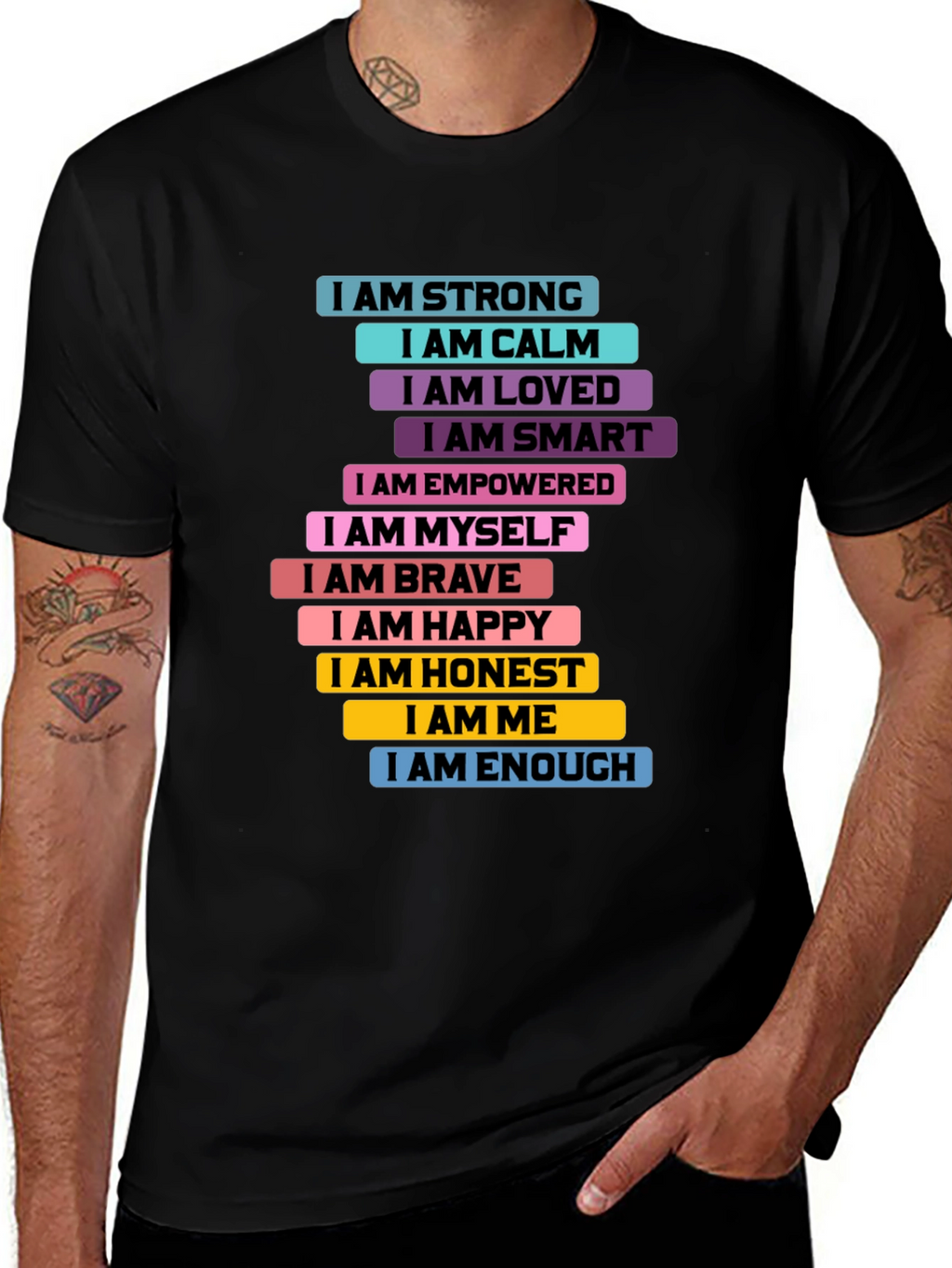 Inspirational I AM T-Shirt - Positive Affirmations