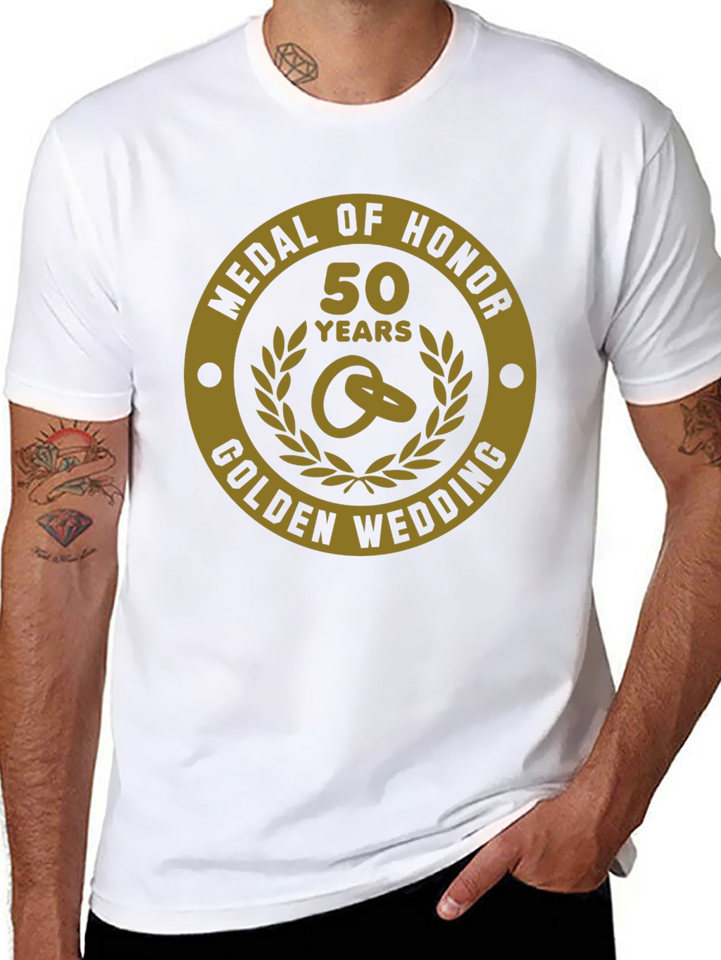 Golden Wedding 50th Anniversary T-Shirt